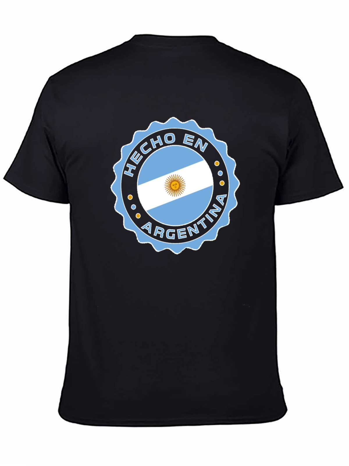 Argentina Flag T-Shirt - Hecho En Argentina Tee