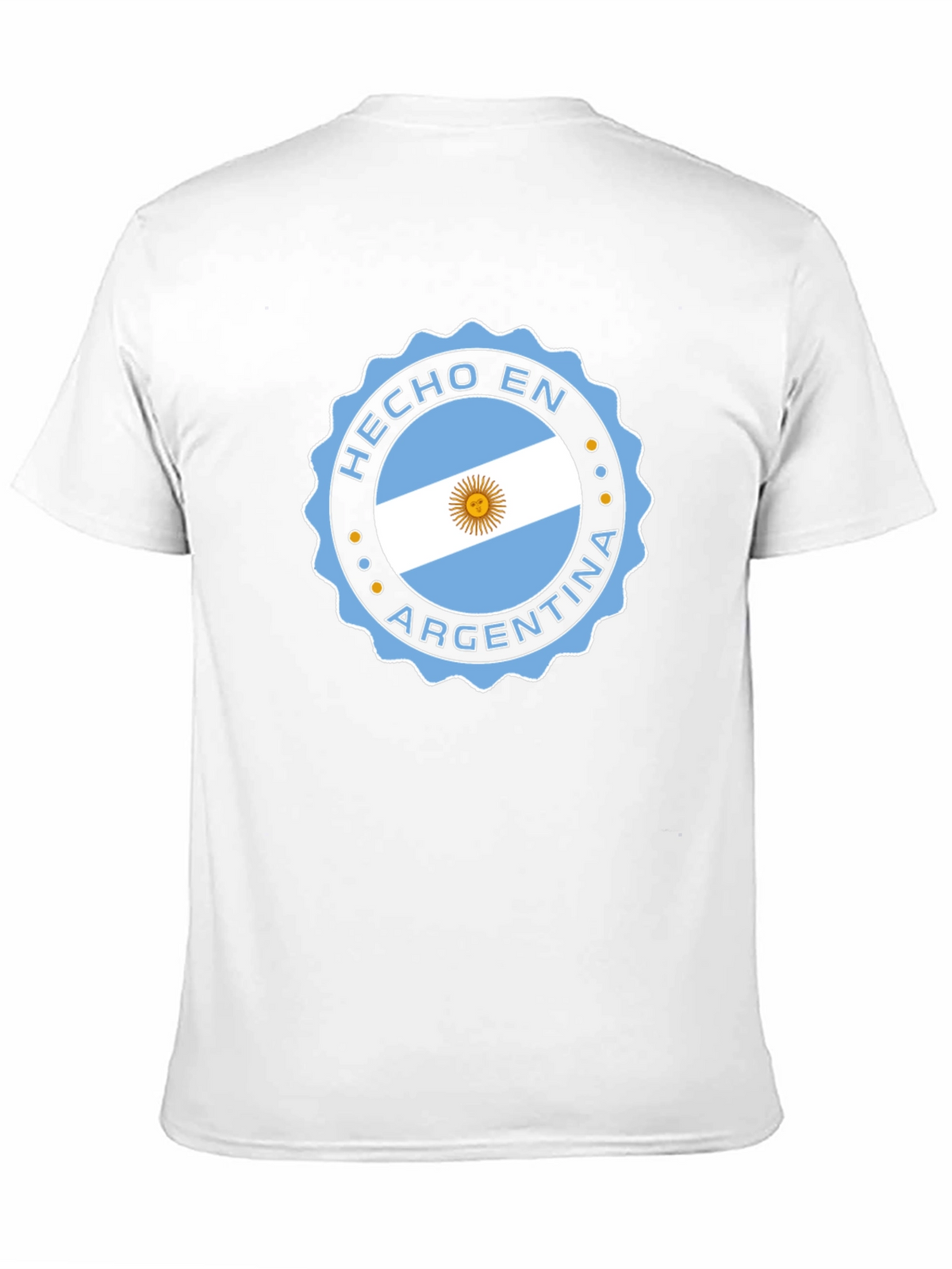 Argentina Flag T-Shirt - Hecho En Argentina Tee