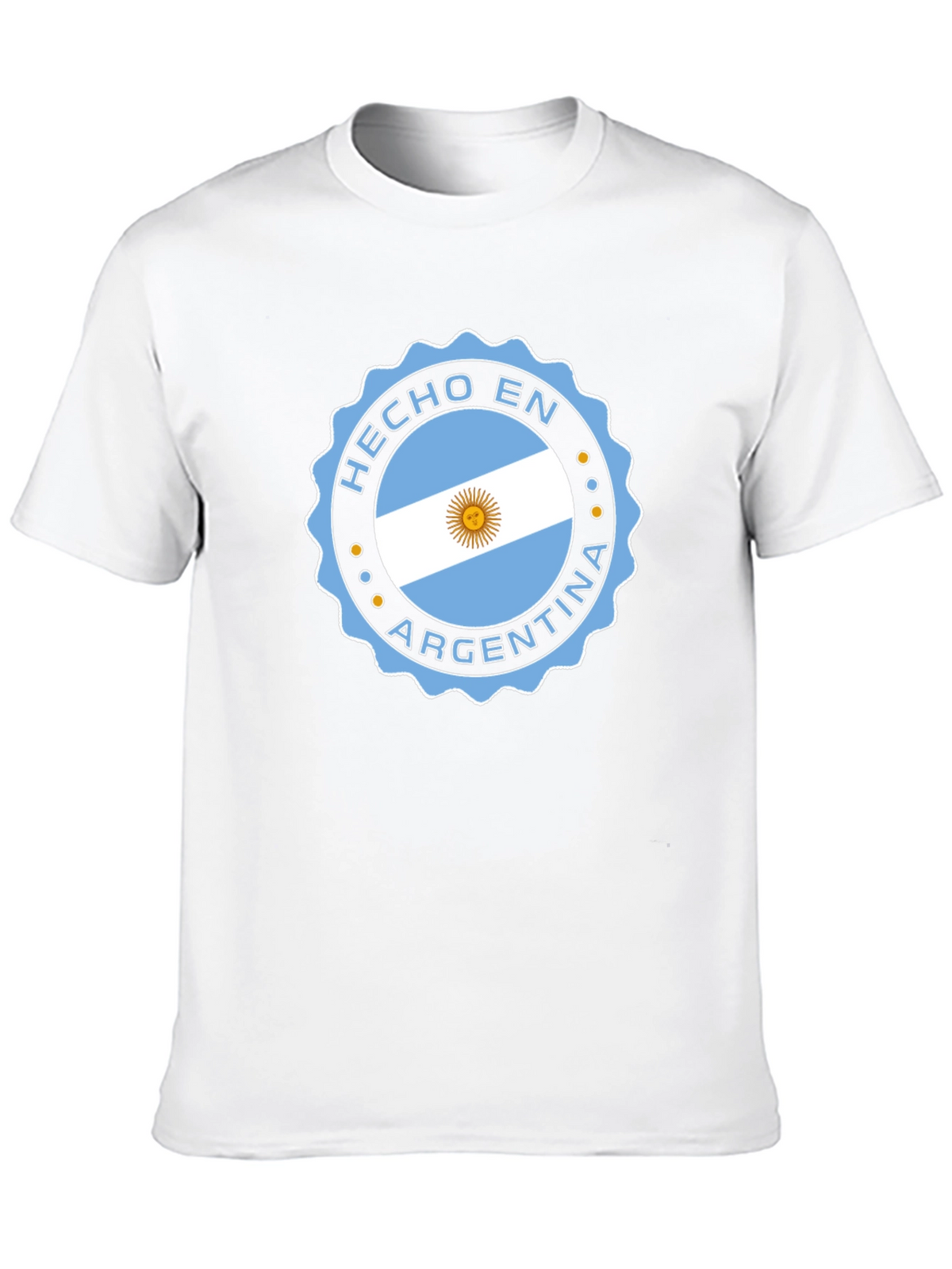 Argentina Flag T-Shirt - Hecho En Argentina Tee
