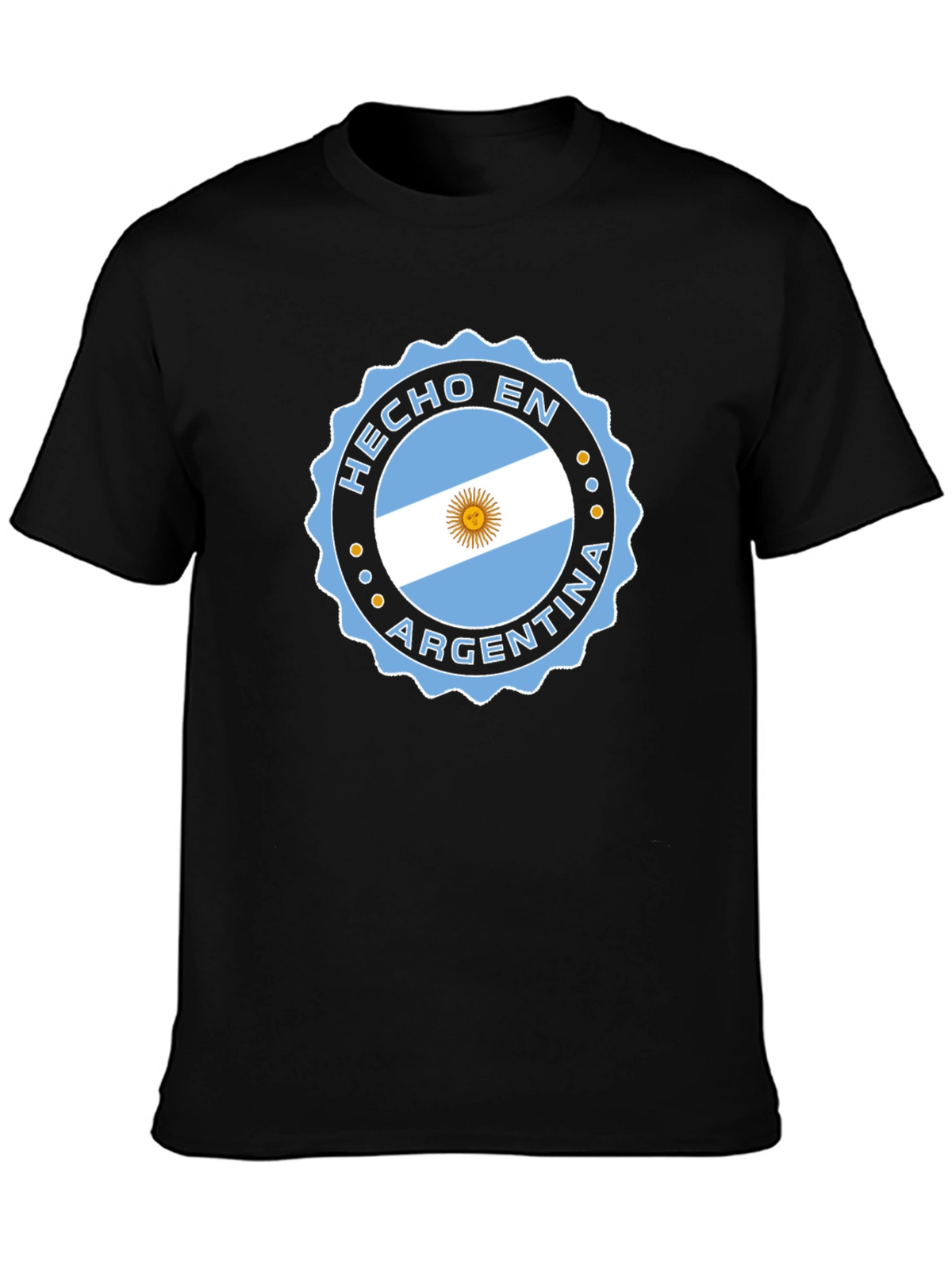 Argentina Flag T-Shirt - Hecho En Argentina Tee