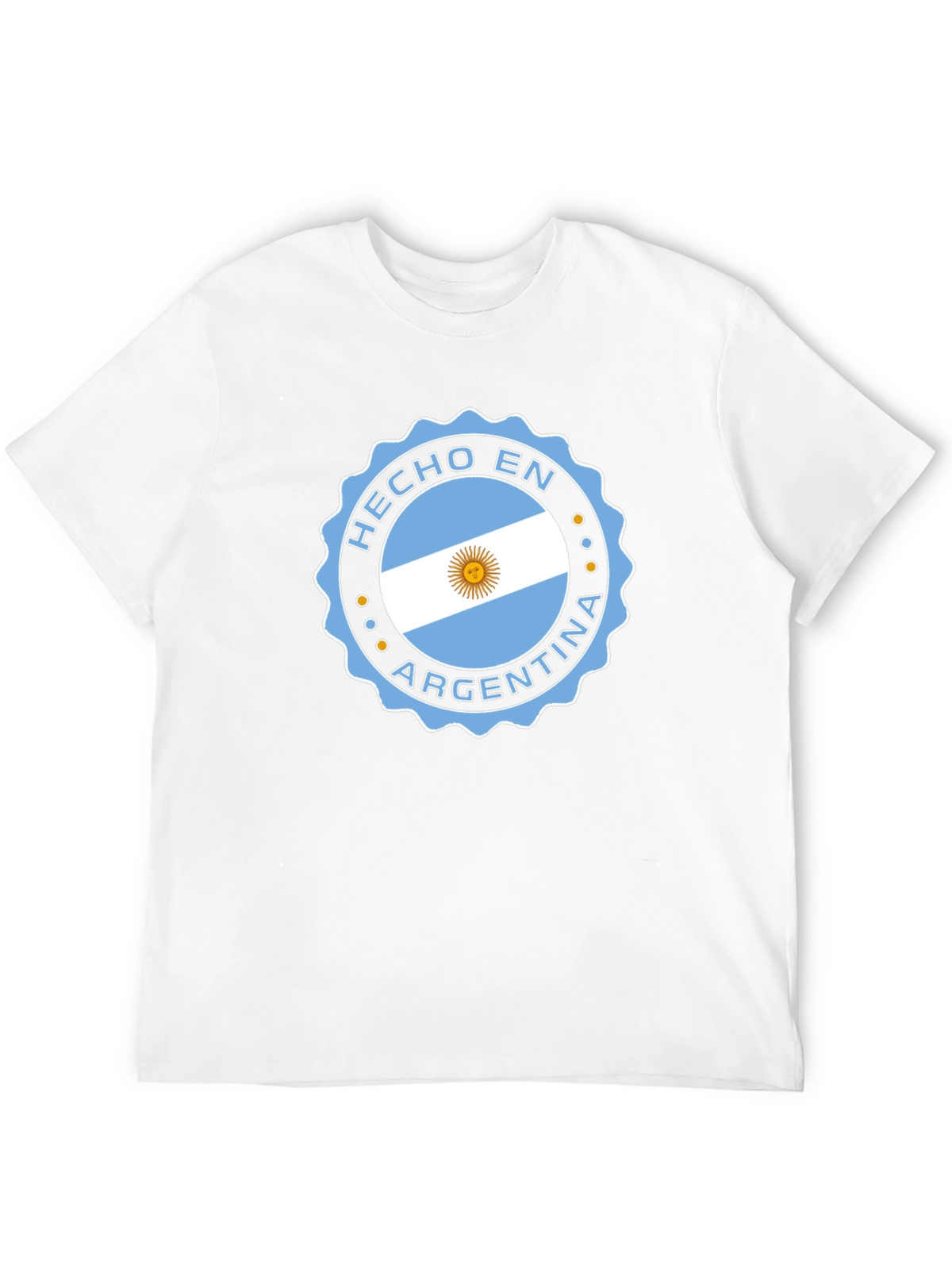 Argentina Flag T-Shirt - Hecho En Argentina Tee