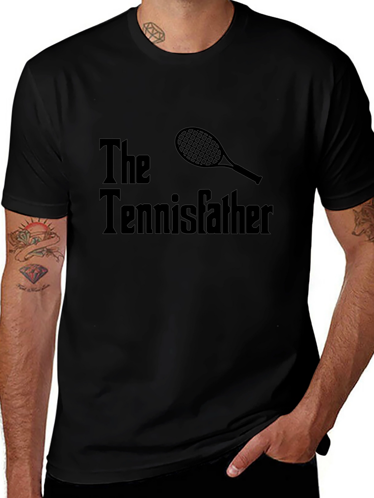 The Tennisfather T-Shirt - Funny Tennis Player Gift