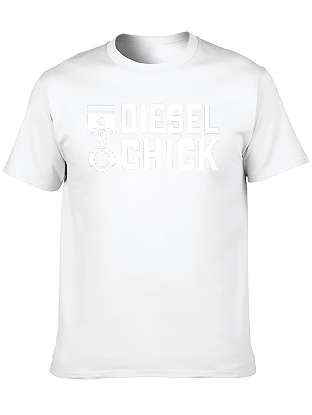 Diesel Chick Graphic Tee - Automotive Enthusiast Shirt