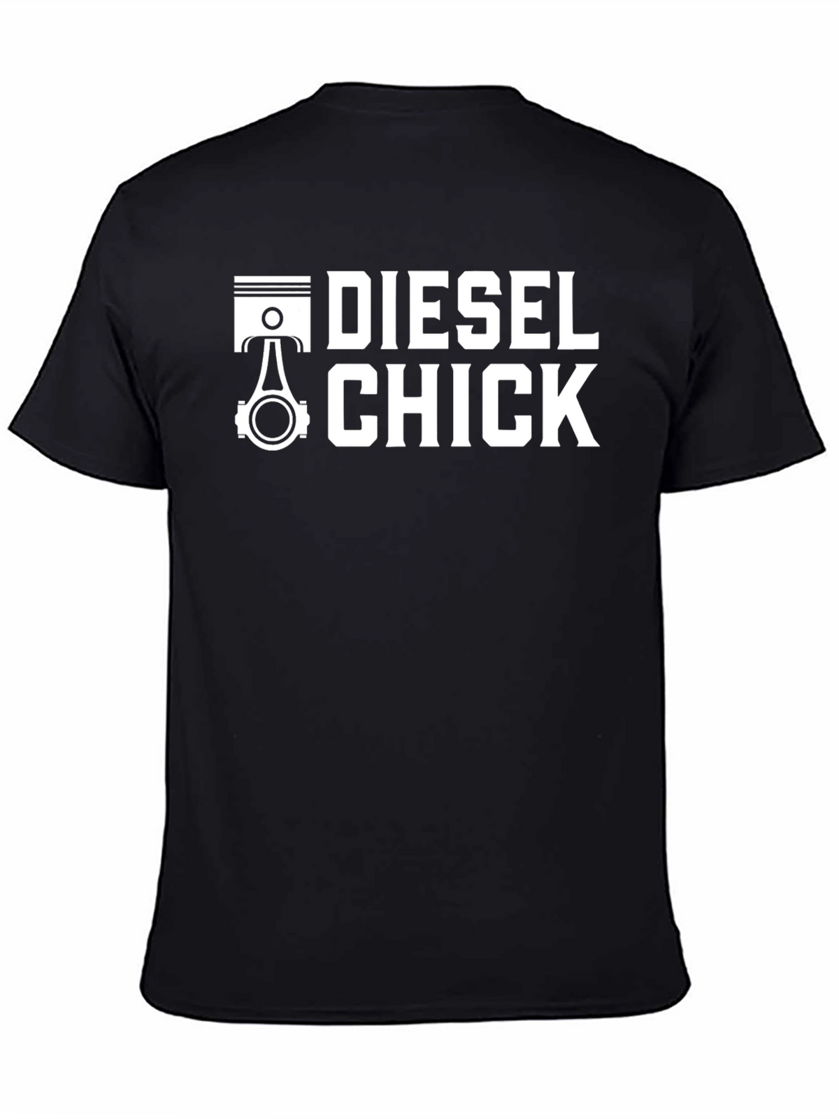 Diesel Chick Graphic Tee - Automotive Enthusiast Shirt