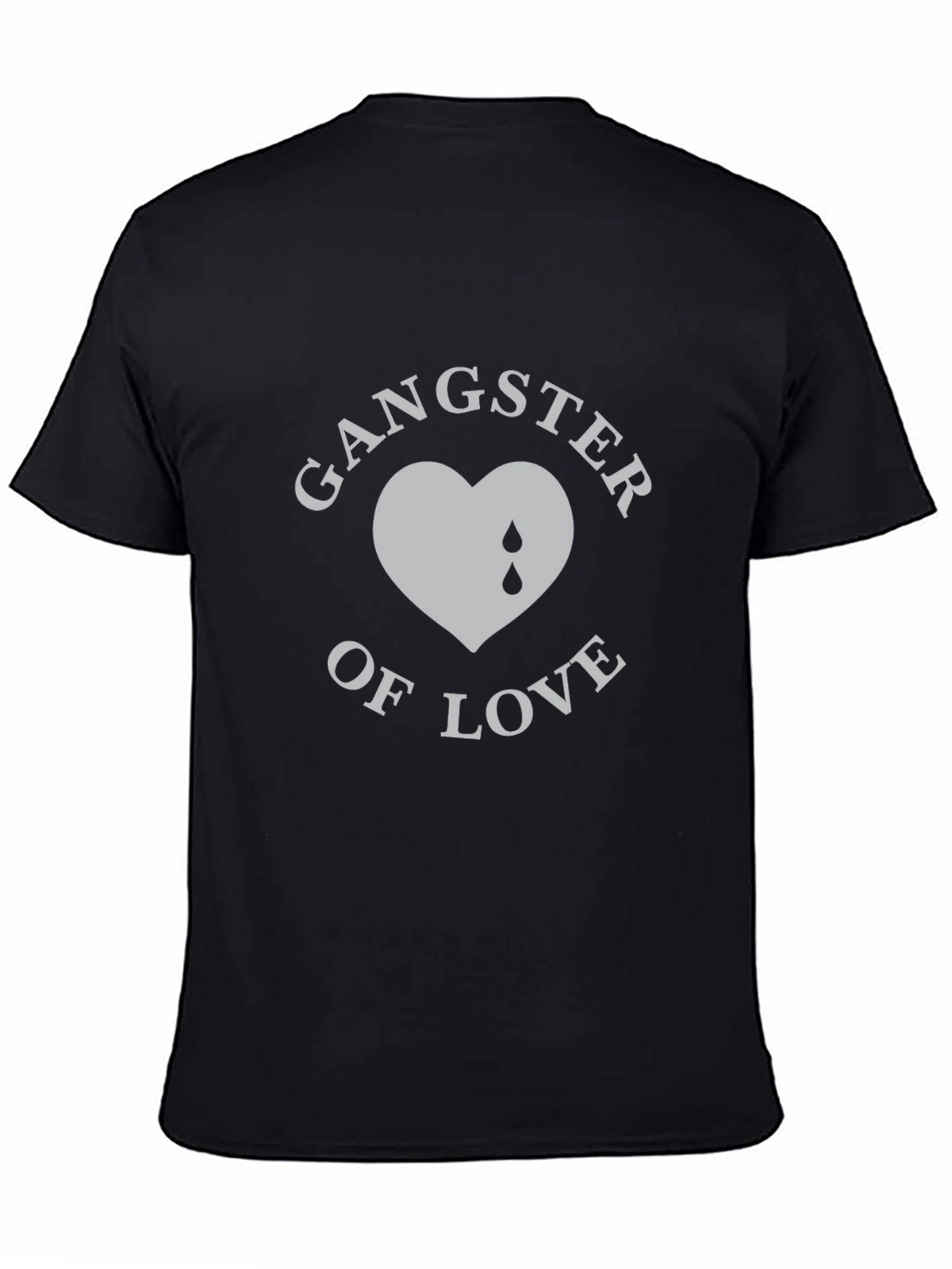 Gangster of Love Graphic T-Shirt - Black