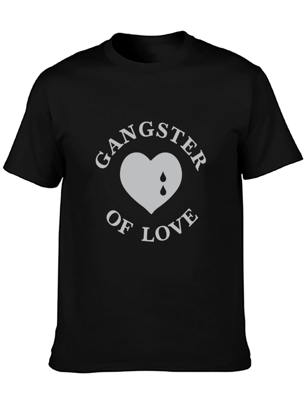 Gangster of Love Graphic T-Shirt - Black