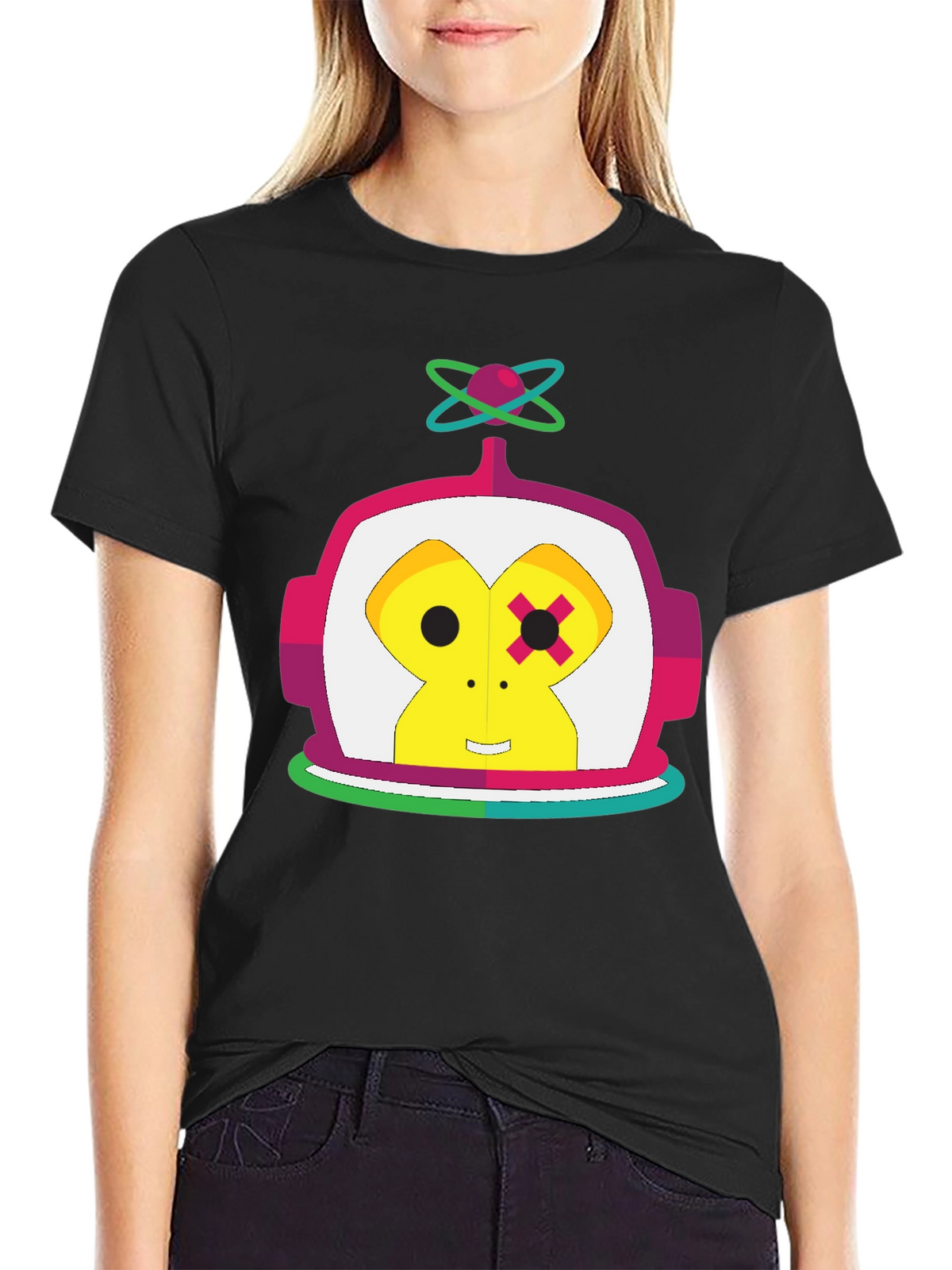Funky Monkey Astronaut Graphic T-Shirt
