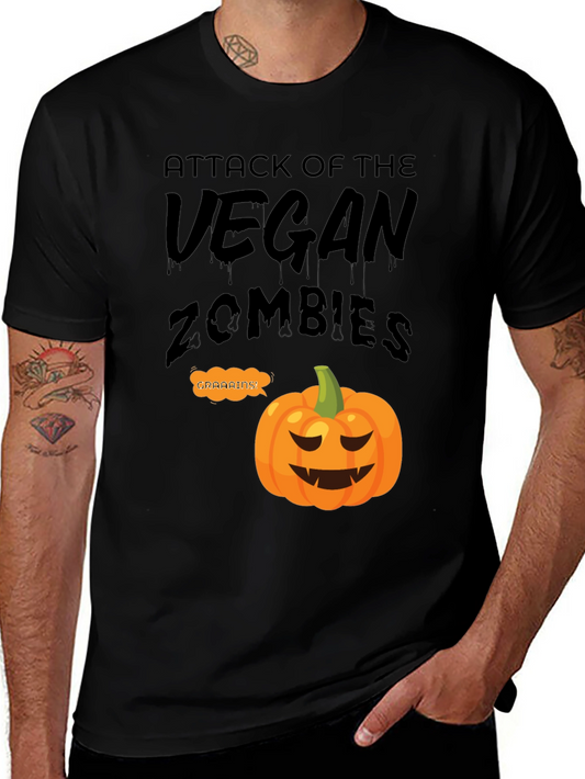 Vegan Zombies Halloween T-Shirt