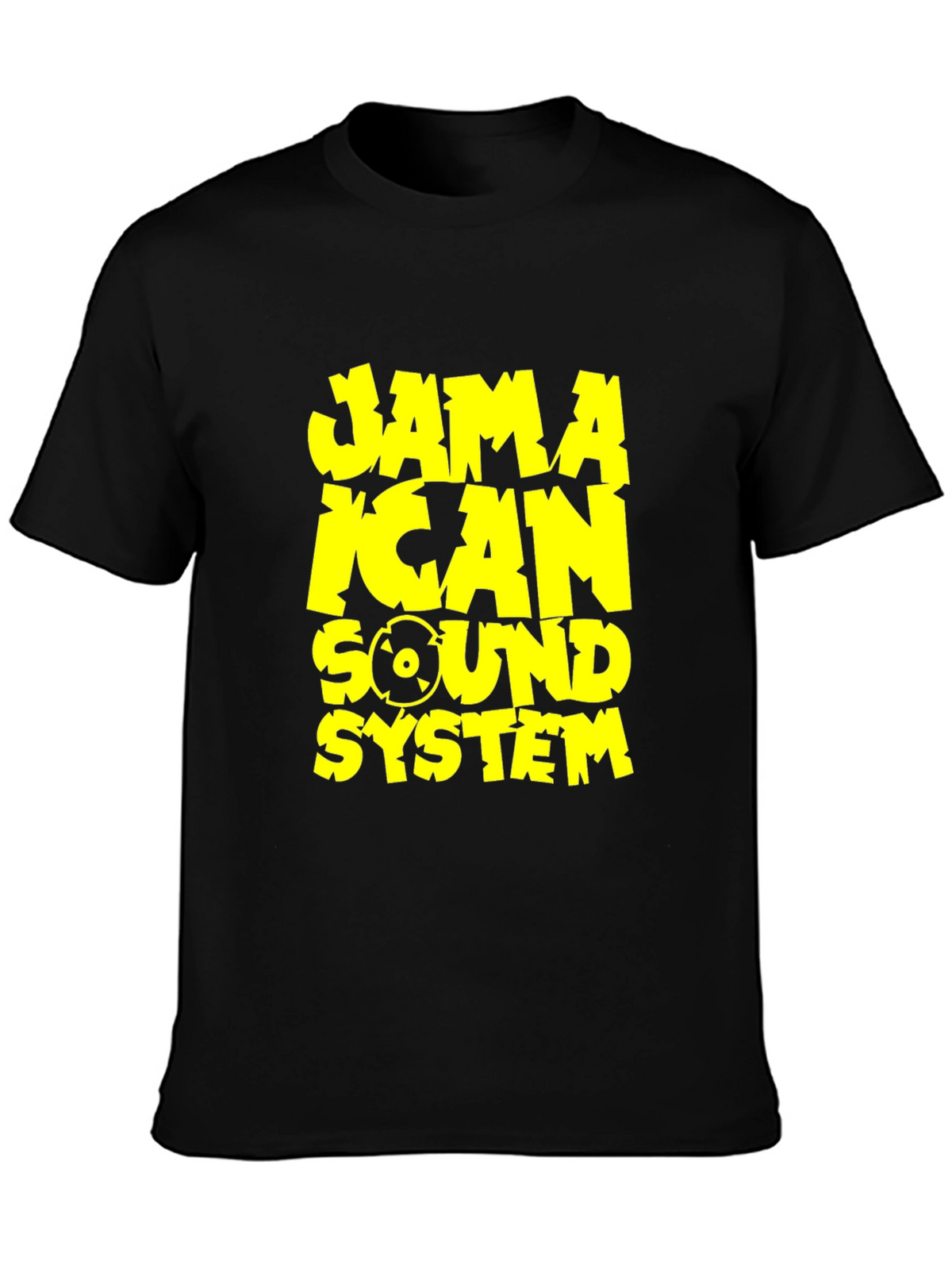 Jamaican Sound System Graphic Tee - Black