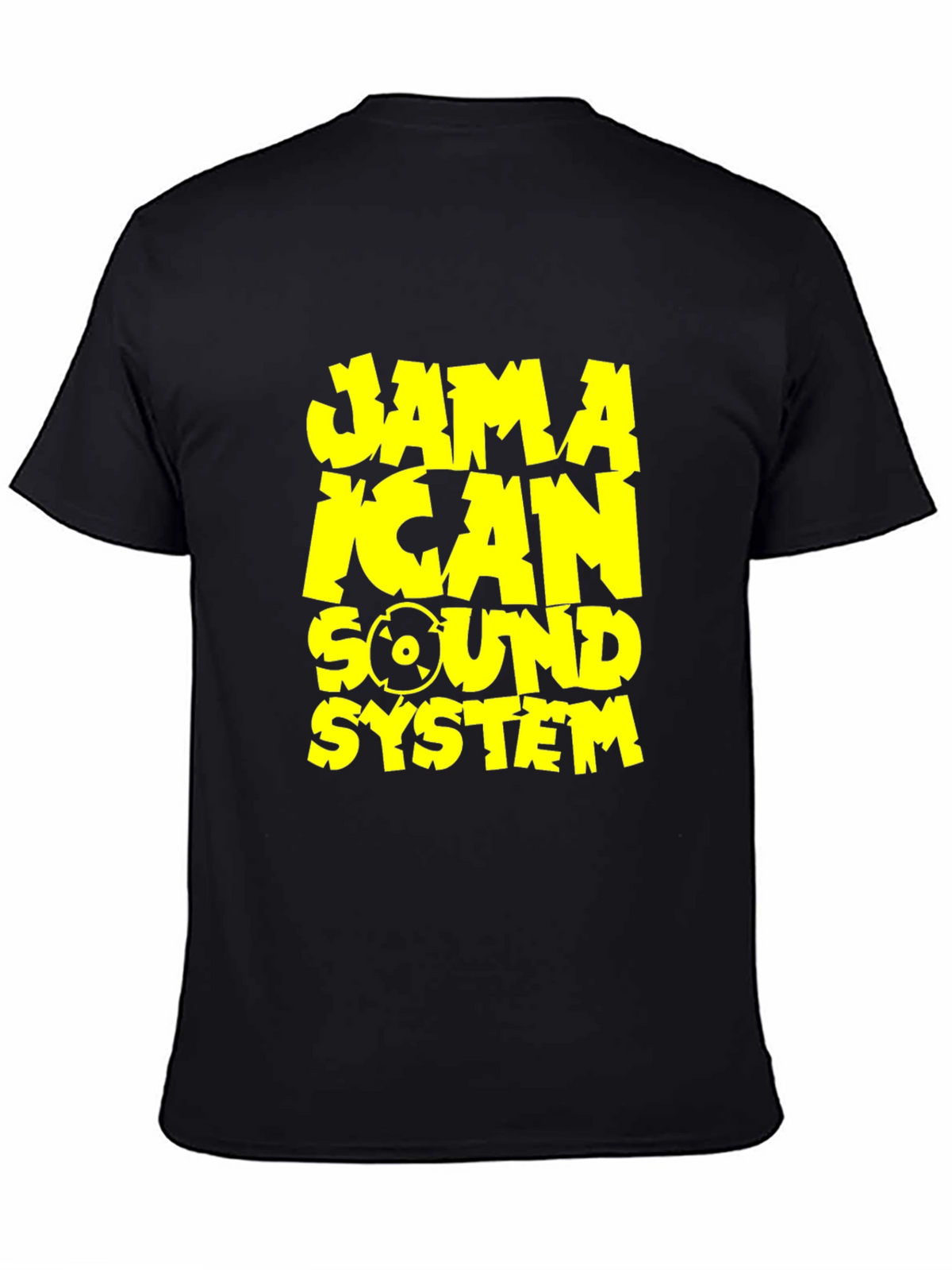 Jamaican Sound System Graphic Tee - Black