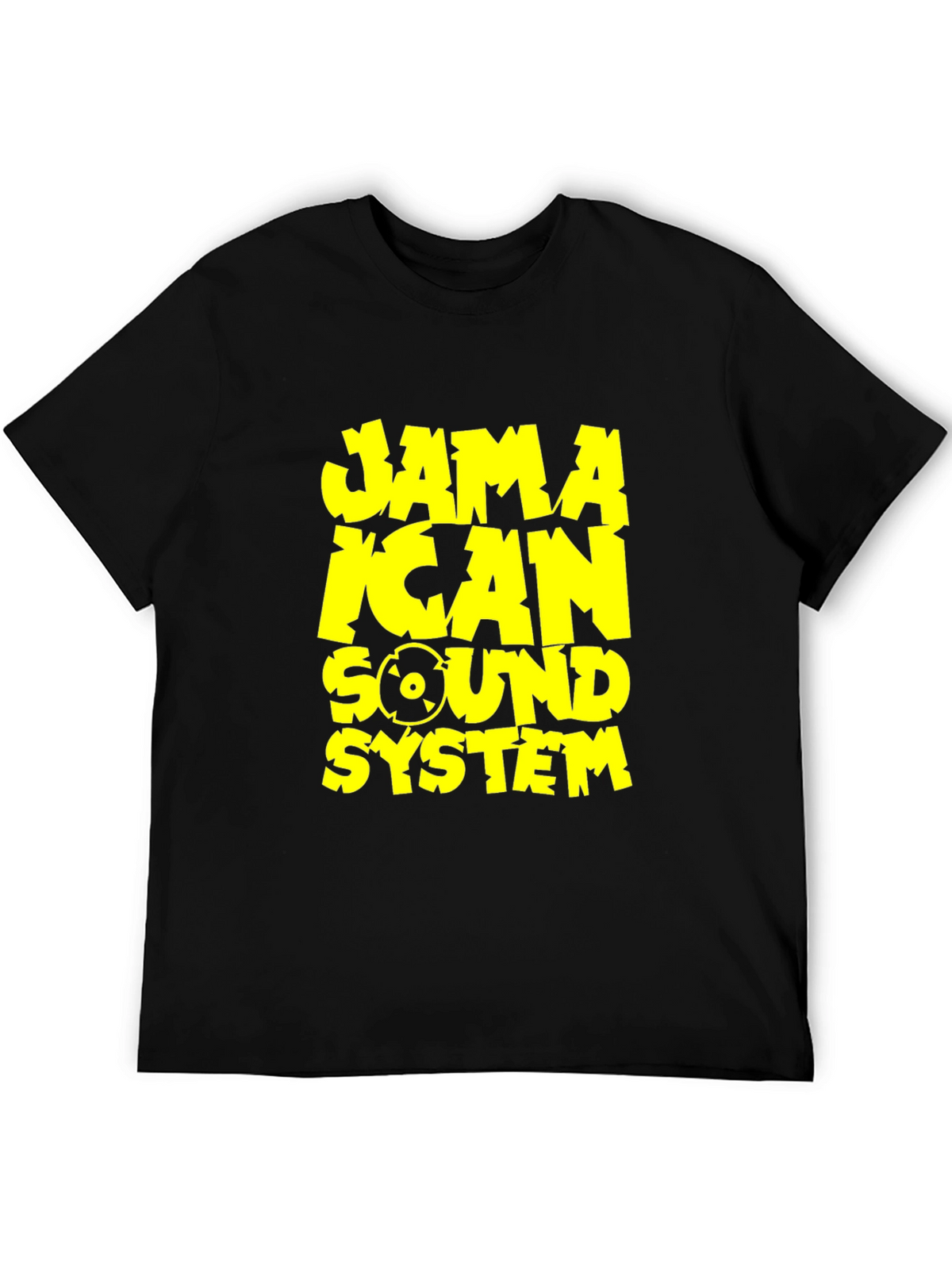 Jamaican Sound System Graphic Tee - Black