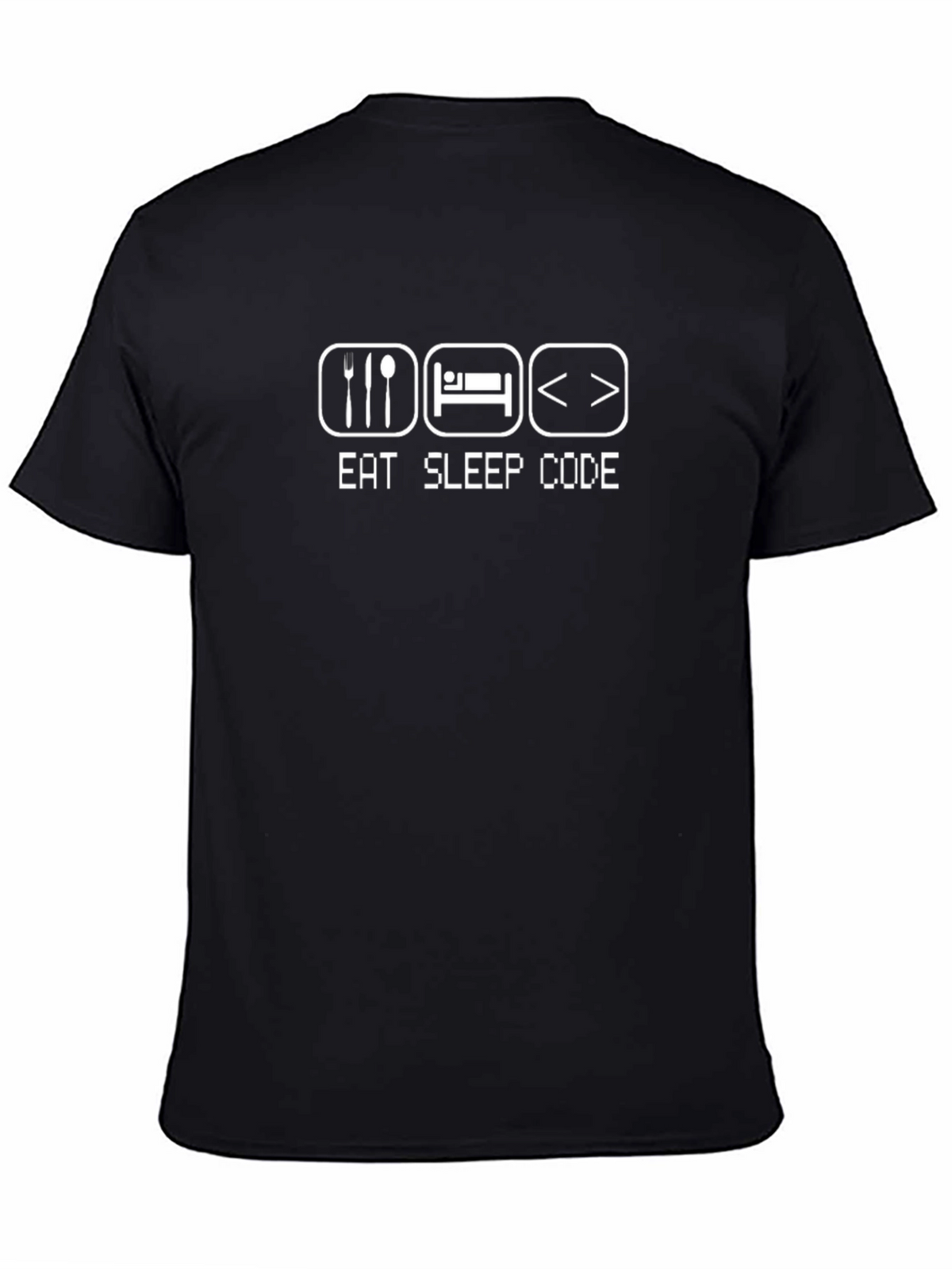 Eat Sleep Code Programmer T-Shirt - Black