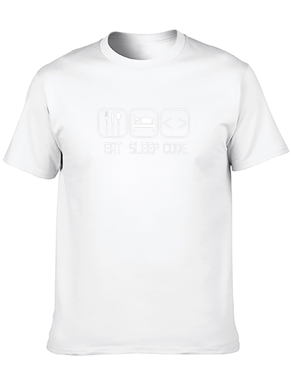 Eat Sleep Code Programmer T-Shirt - Black