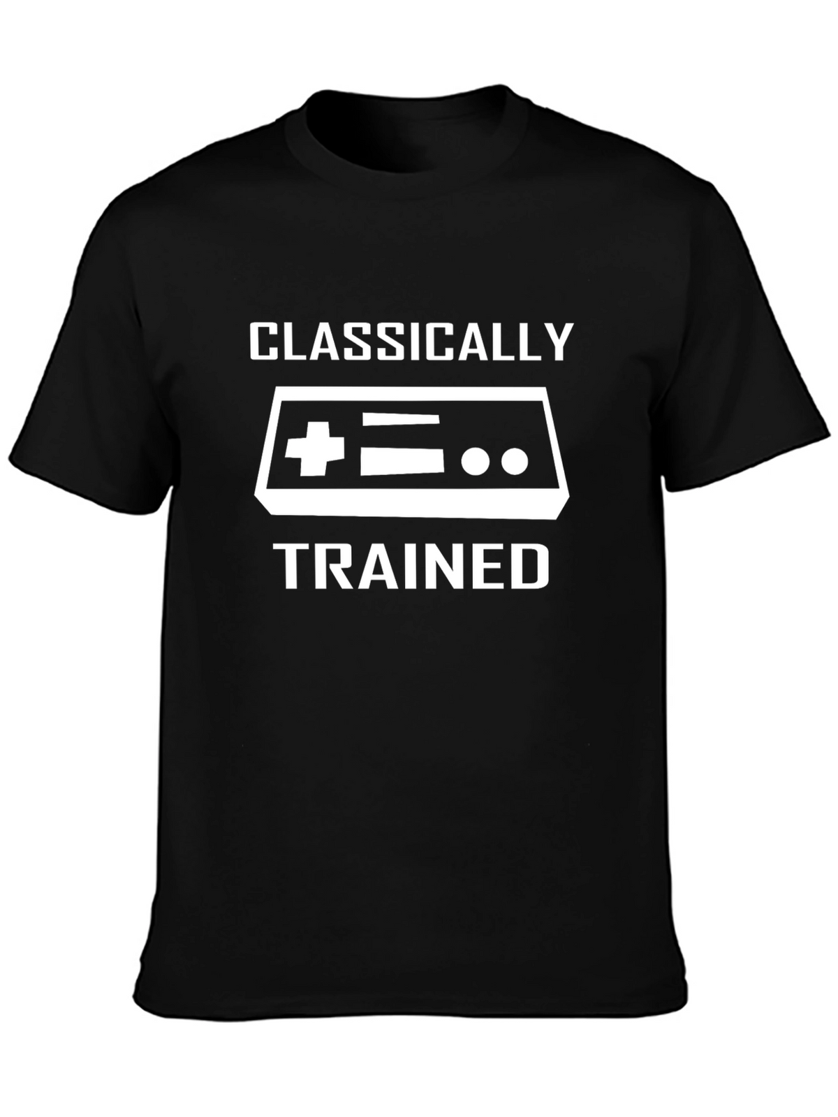 Classically Trained Gamer T-Shirt - Retro Gaming Tee