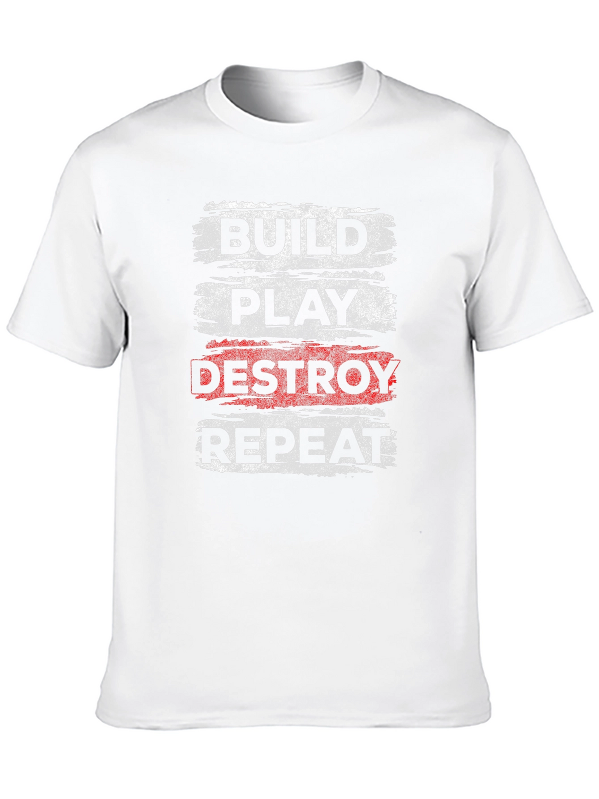 Build Play Destroy Repeat Graphic Tee