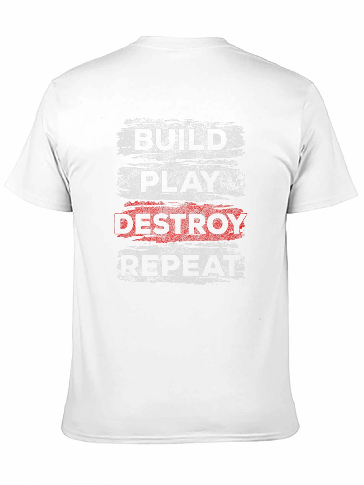 Build Play Destroy Repeat Graphic Tee