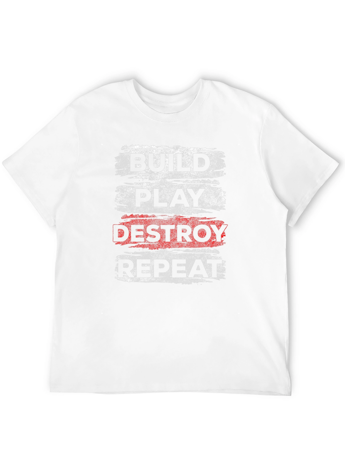 Build Play Destroy Repeat Graphic Tee