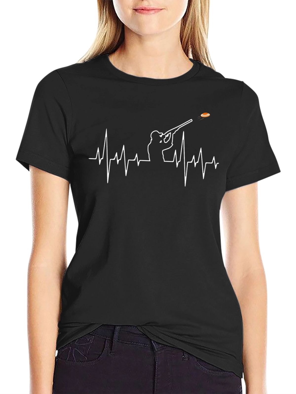 Shooting Sports Heartbeat T-Shirt