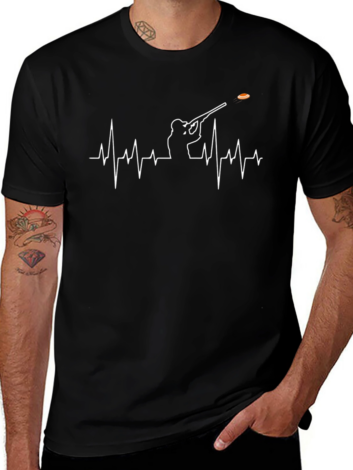 Shooting Sports Heartbeat T-Shirt