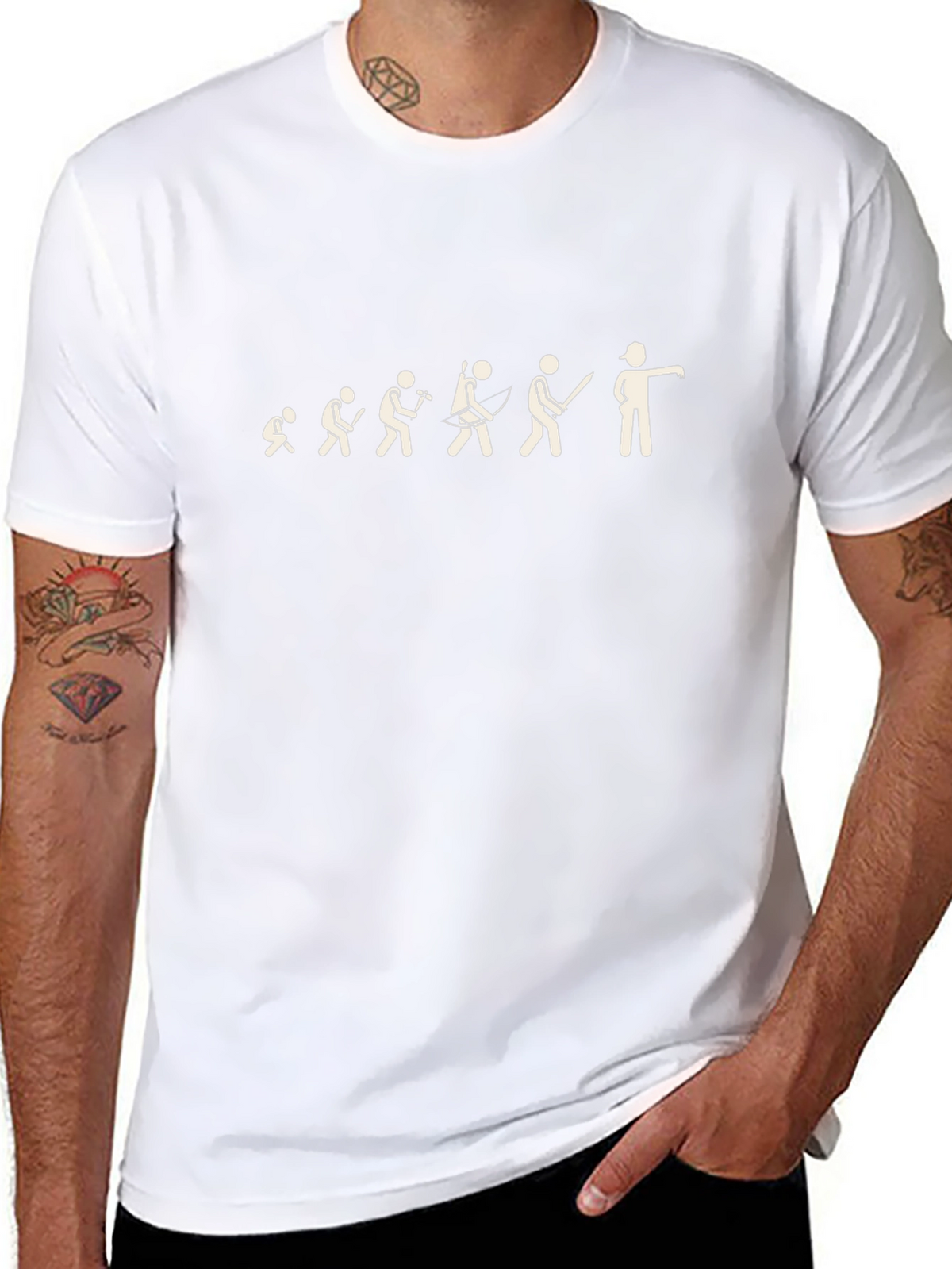 Evolution to Zombie T-Shirt