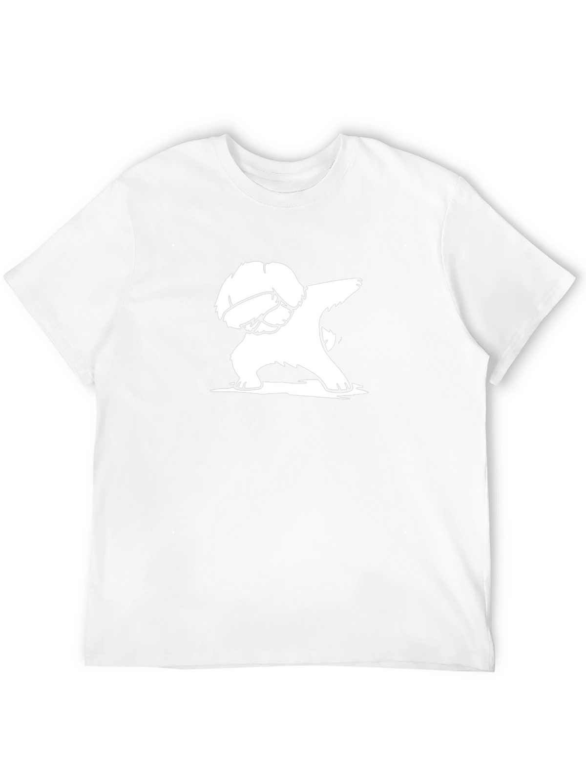 Dabbing Dog Graphic Tee - Black T-Shirt