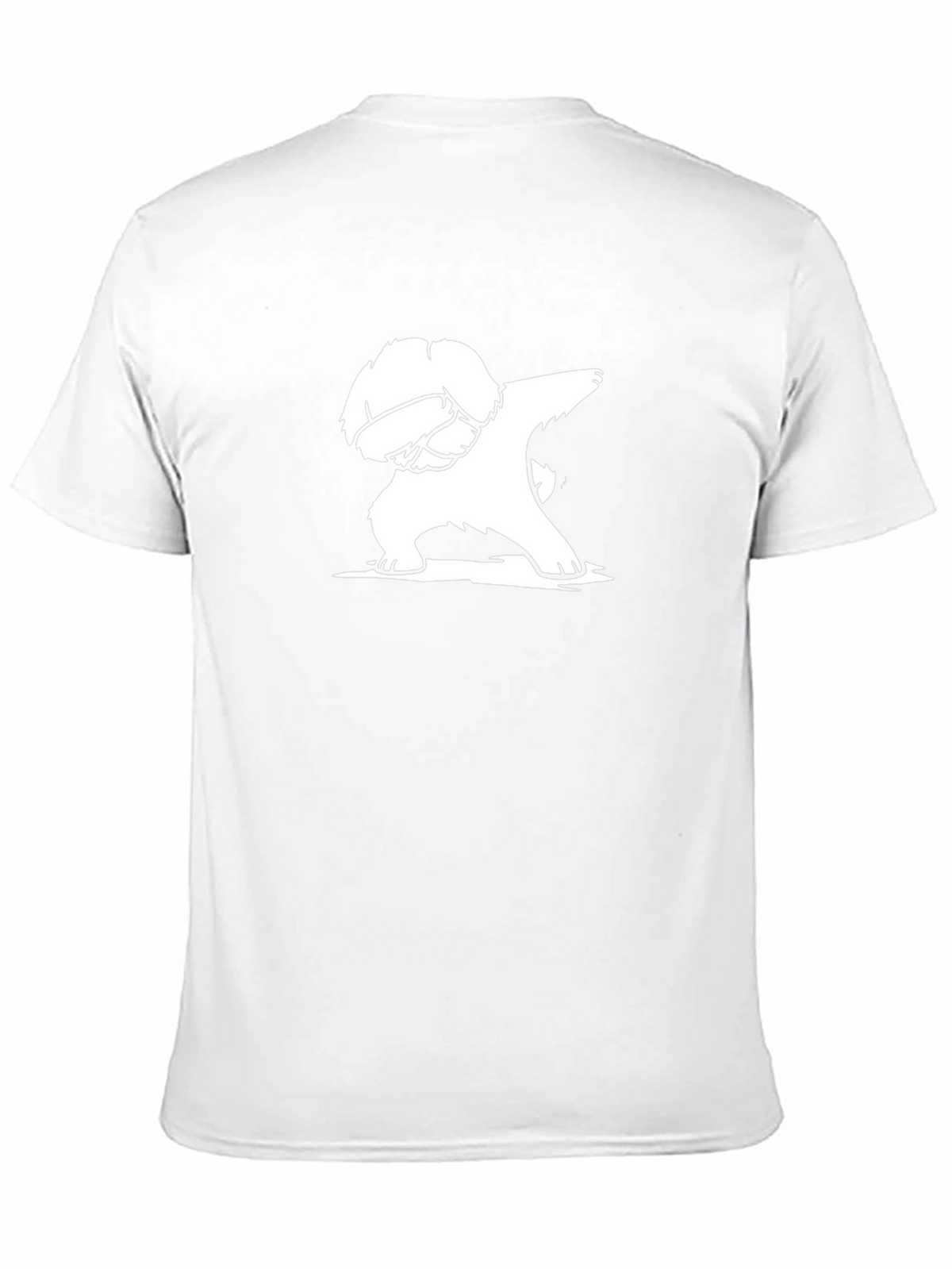 Dabbing Dog Graphic Tee - Black T-Shirt