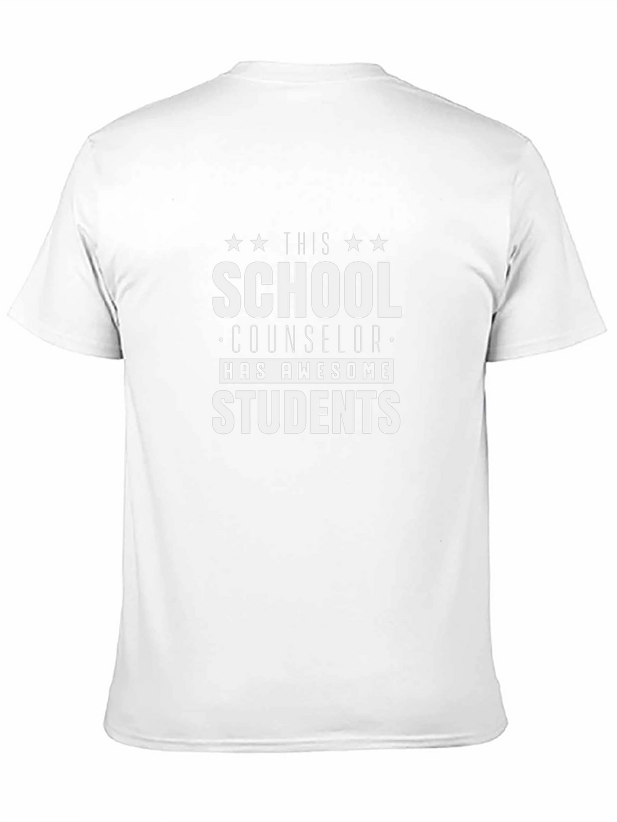 School Counselor Appreciation Graphic Tee - Black