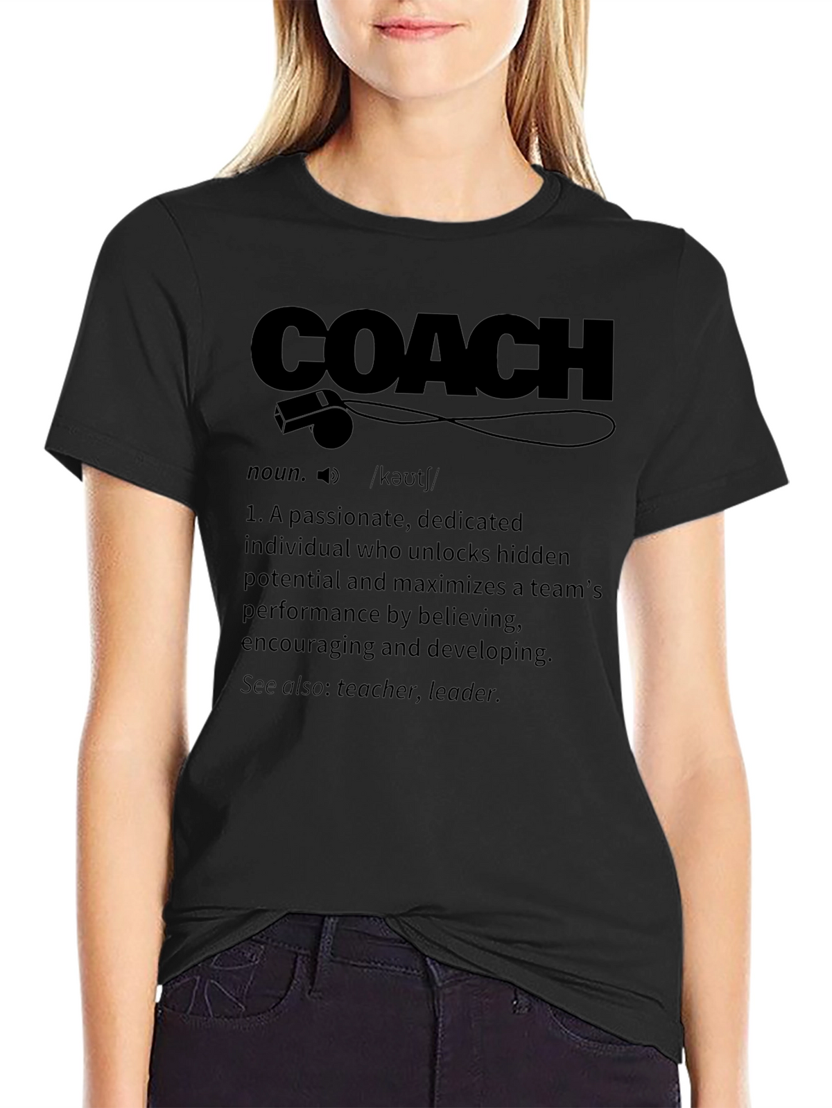 Coach Definition Graphic T-Shirt