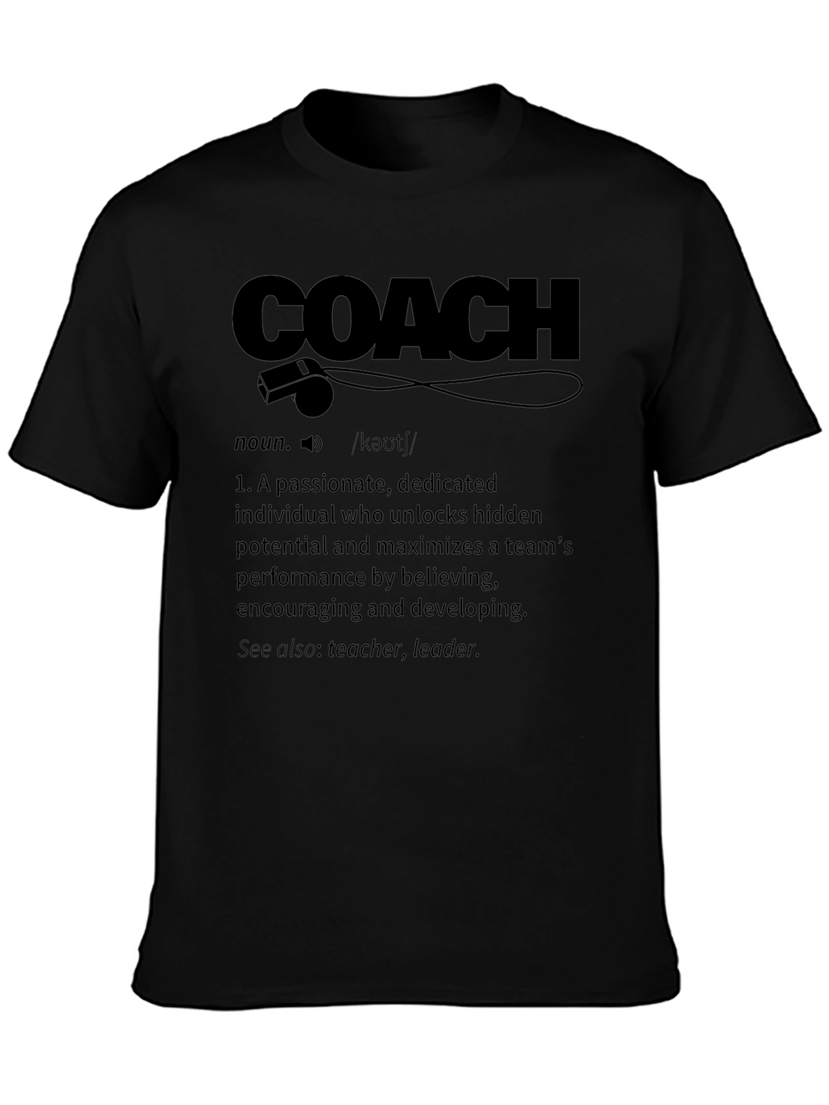 Coach Definition Graphic T-Shirt