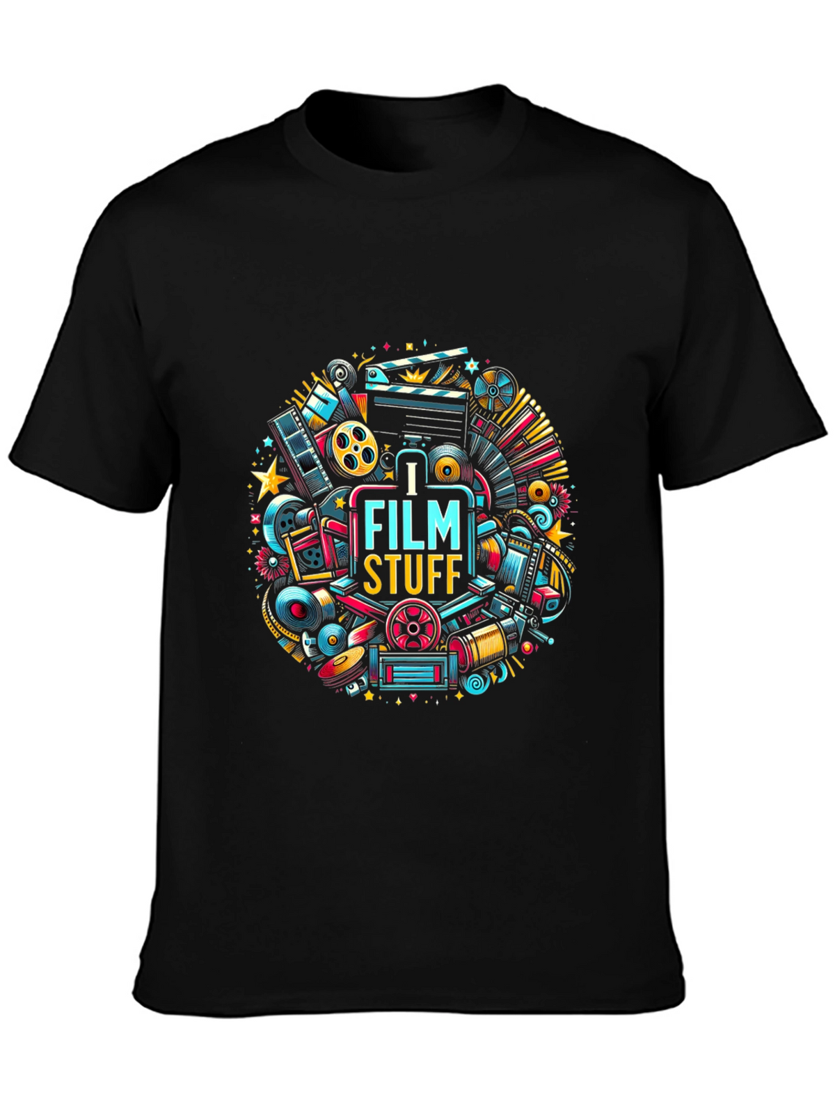 Film Stuff Graphic T-Shirt | Cool Filmmaking Tee