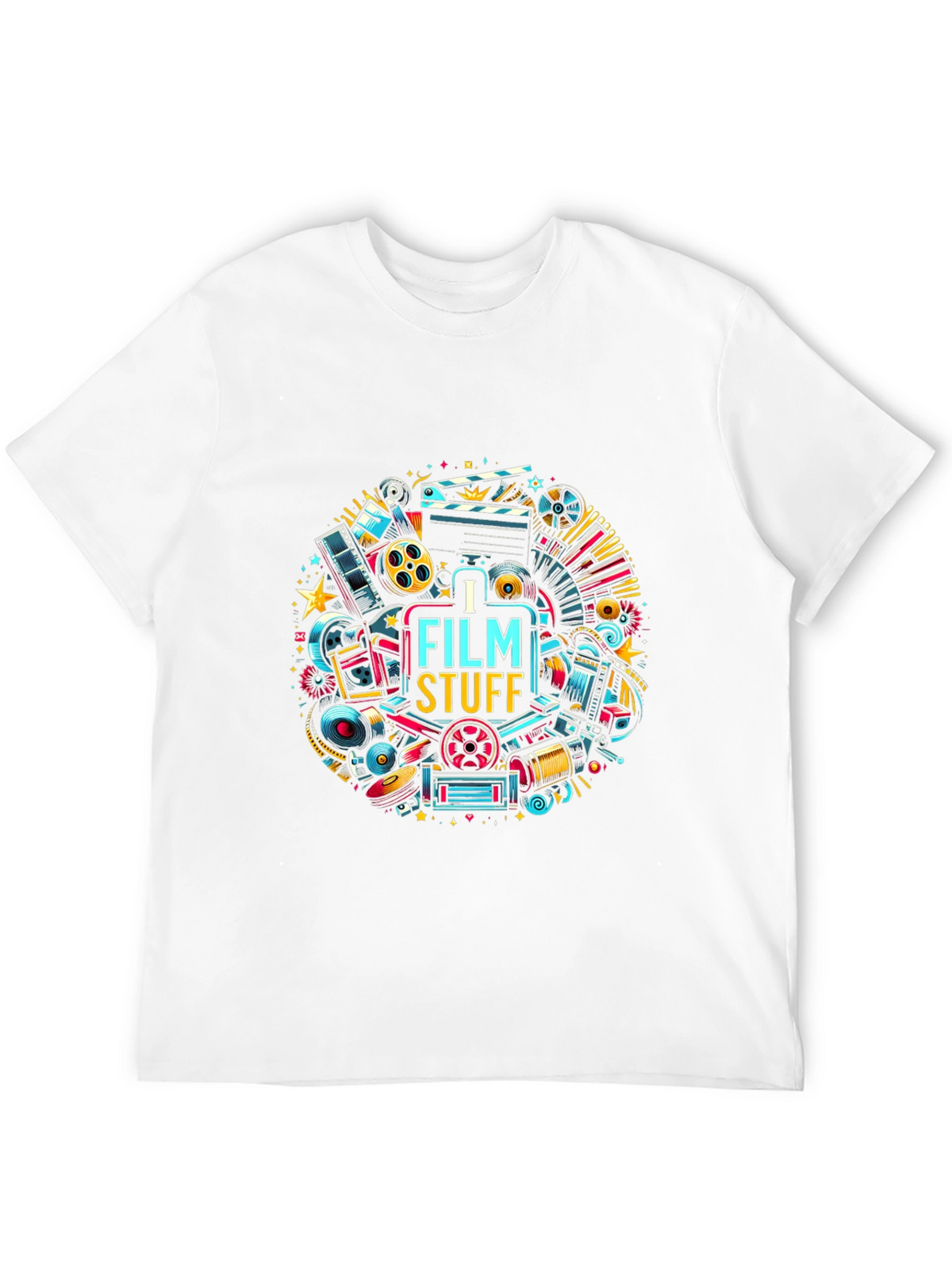 Film Stuff Graphic T-Shirt | Cool Filmmaking Tee