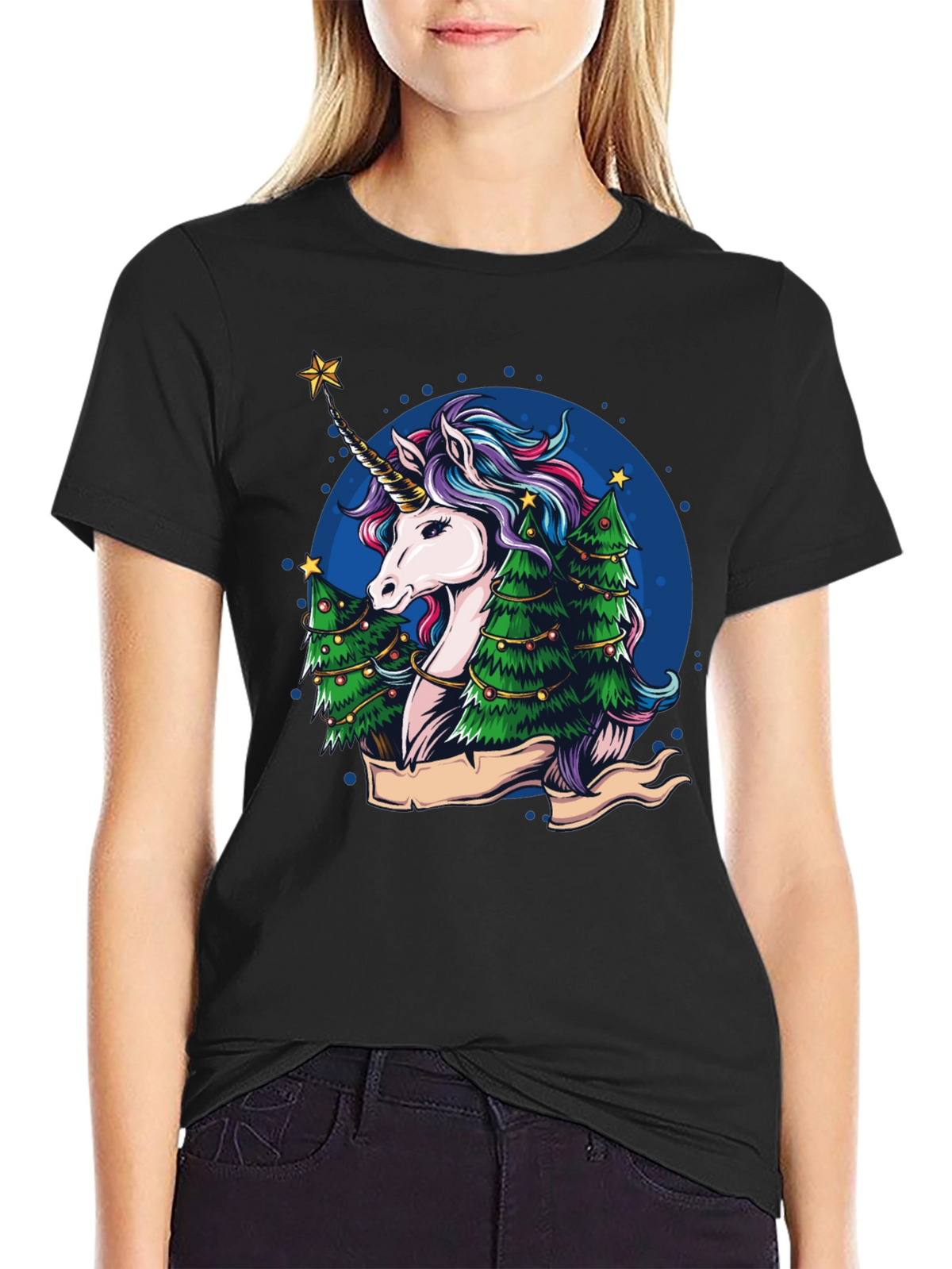 Unicorn Christmas T-Shirt