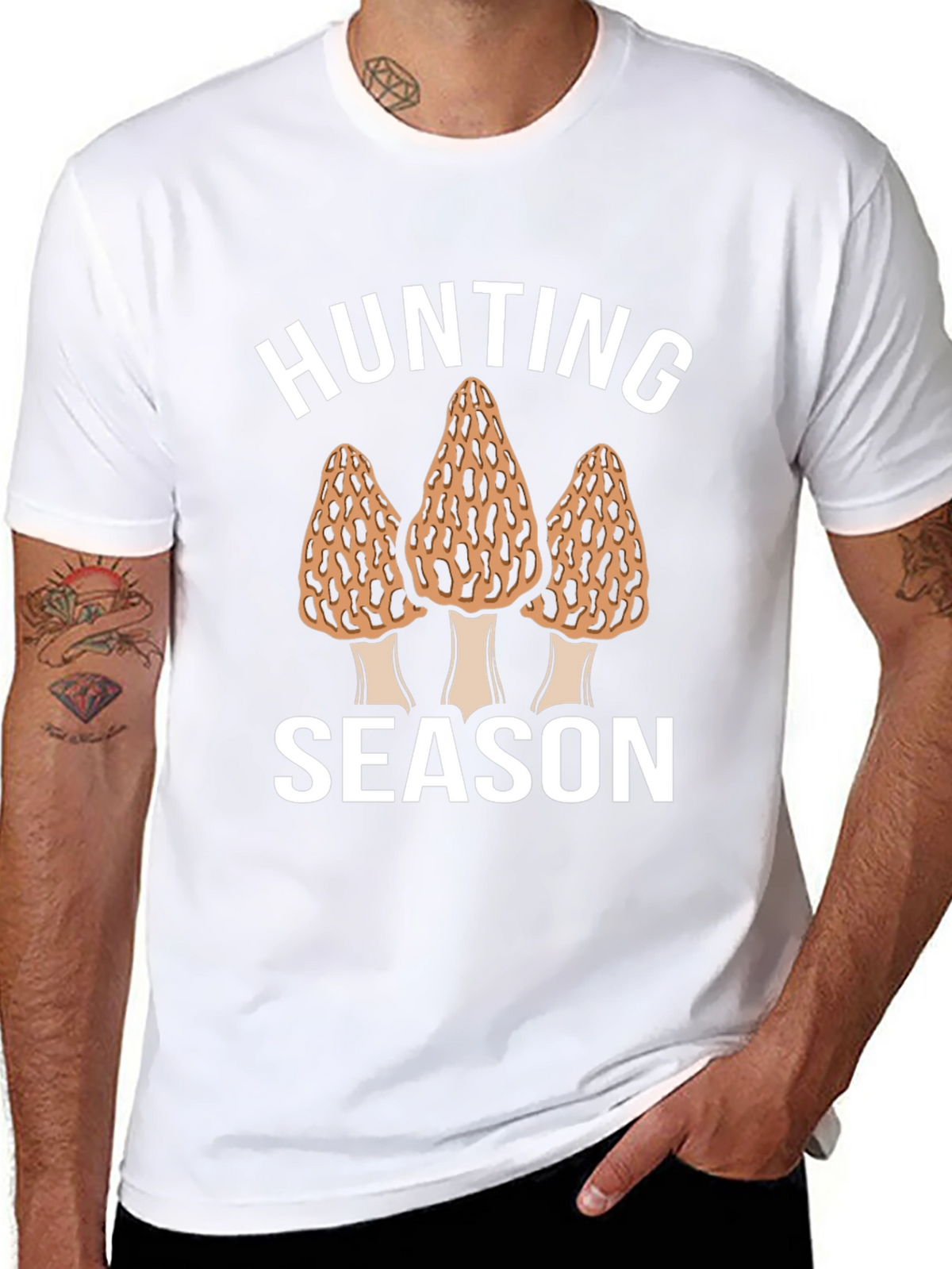 Hunting Season Morel Mushroom T-Shirt