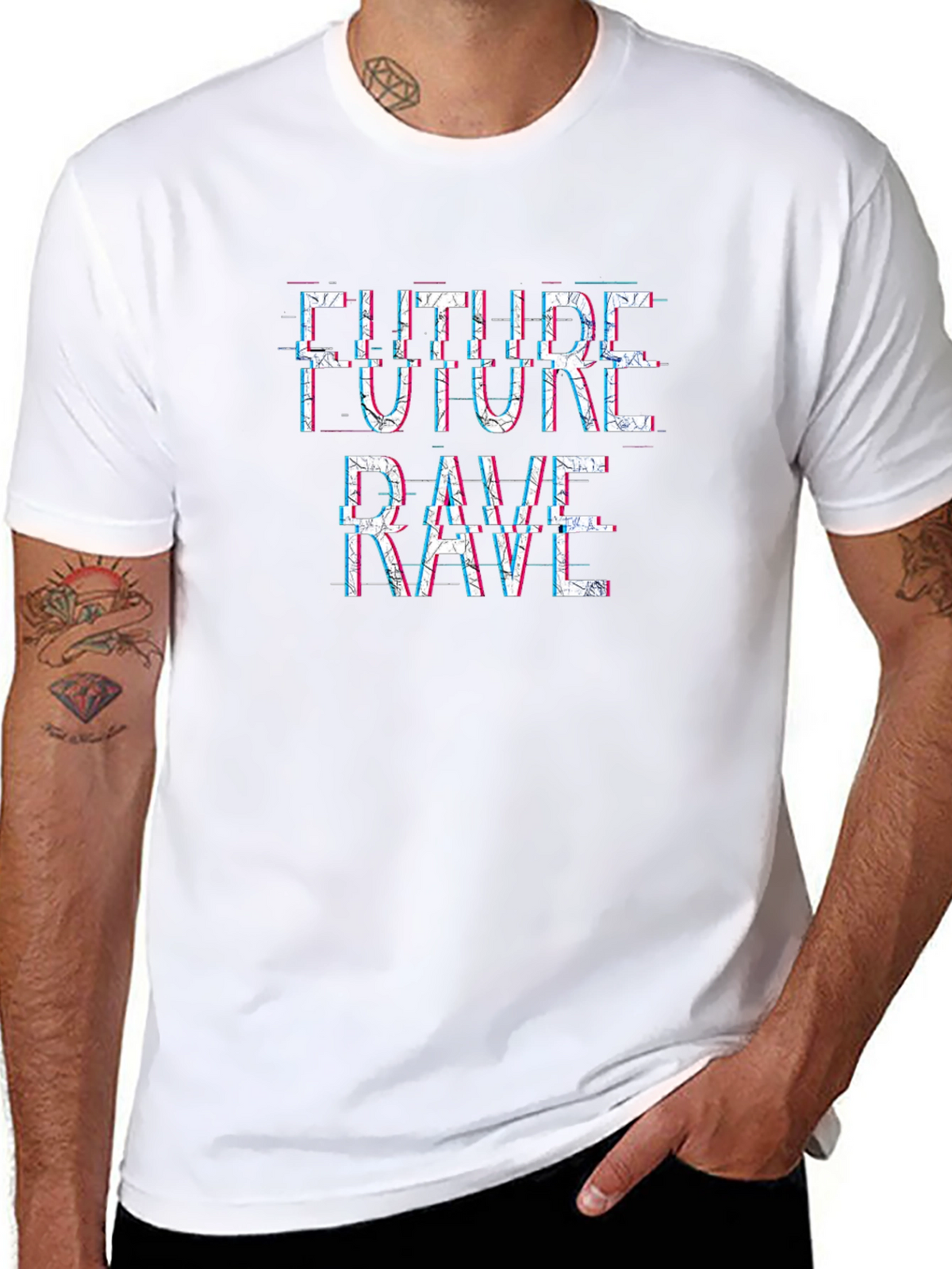 Future Rave Graphic T-Shirt - EDM Music Tee