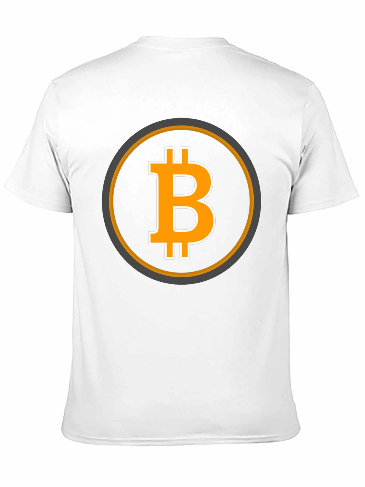 Bitcoin Logo Graphic Tee - Black