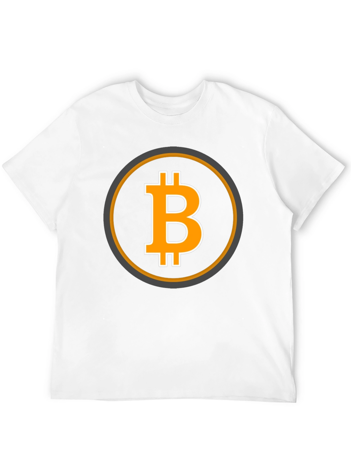 Bitcoin Logo Graphic Tee - Black