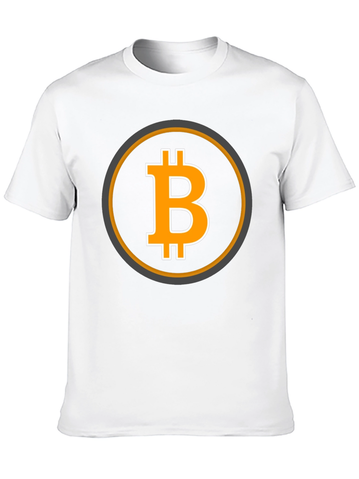 Bitcoin Logo Graphic Tee - Black