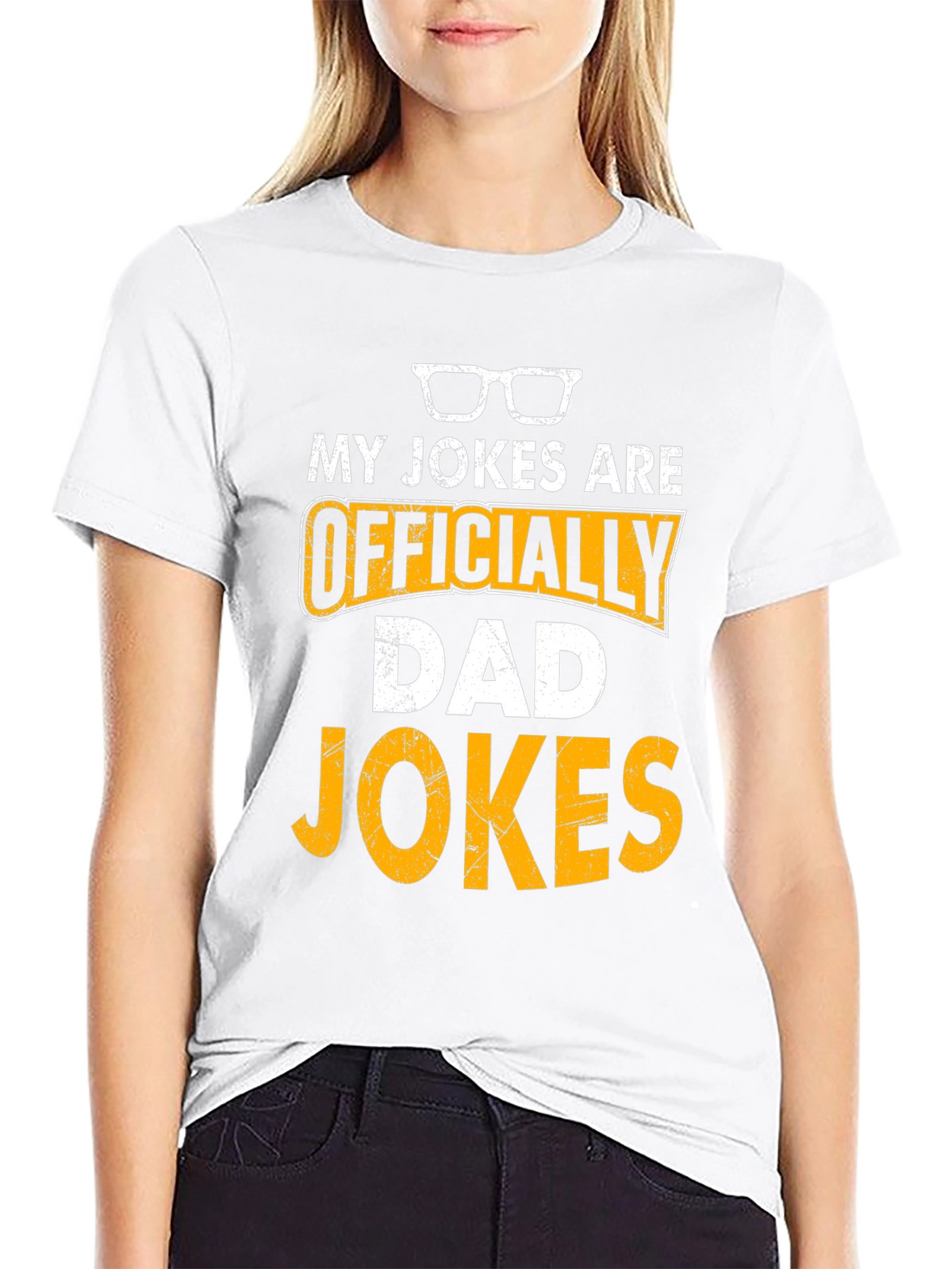 Officially Dad Jokes T-Shirt Funny Fathers Day Gift