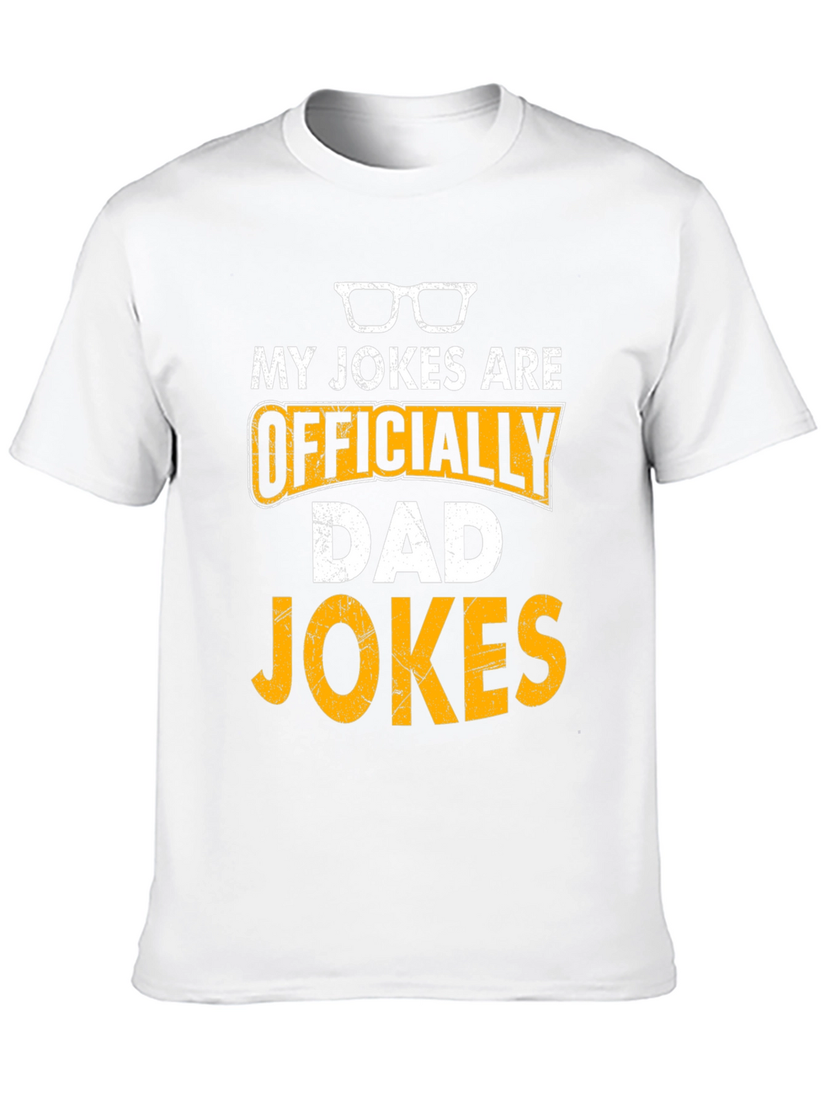 Officially Dad Jokes T-Shirt Funny Fathers Day Gift