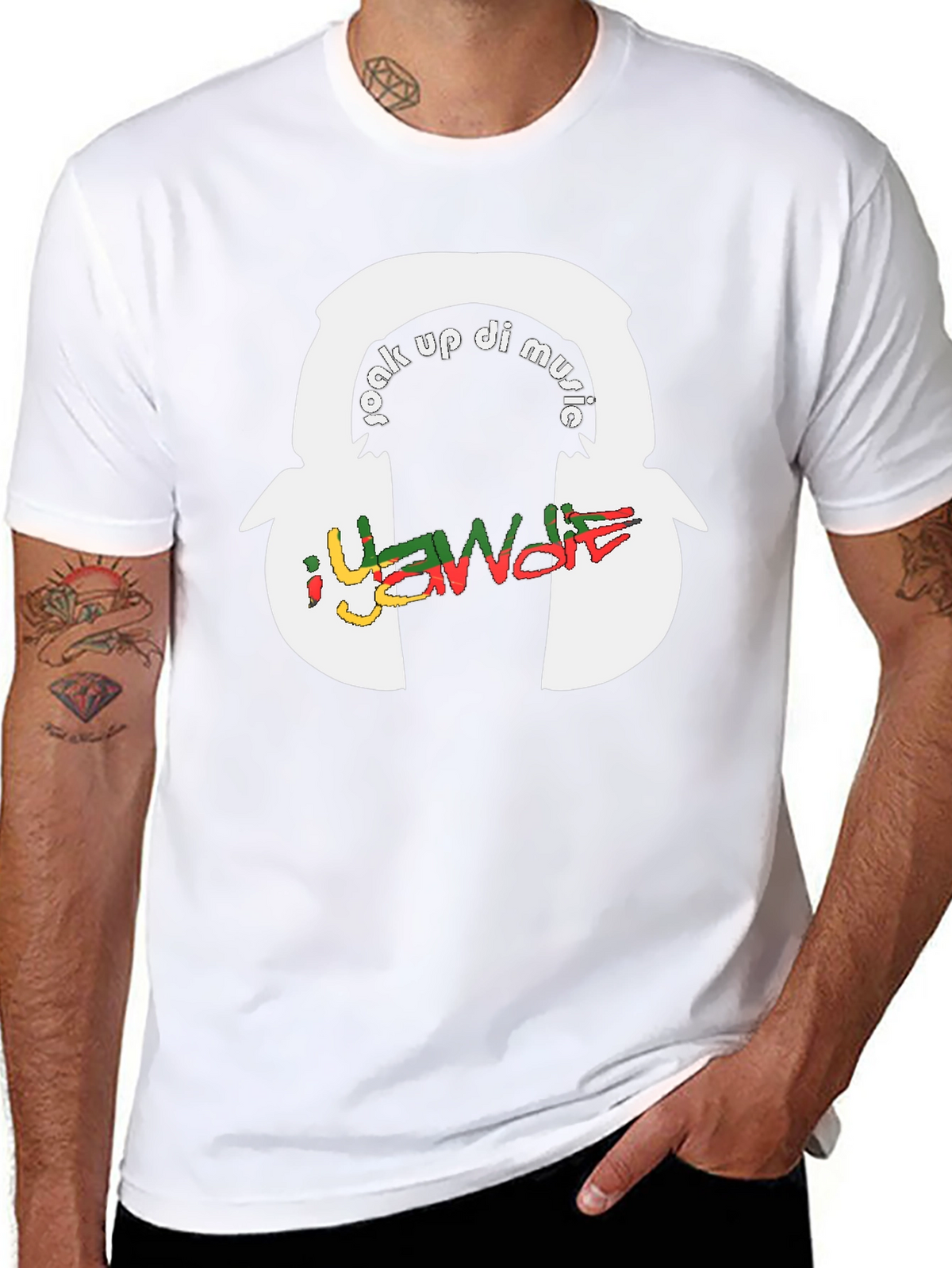 Soak Up Di Music Reggae Inspired T-Shirt