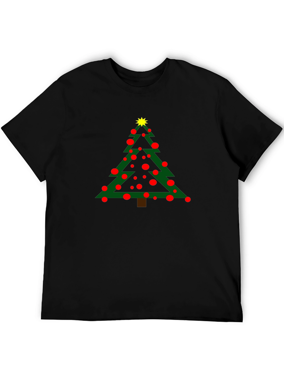 Festive Christmas Tree Graphic Tee - Holiday Cheer!
