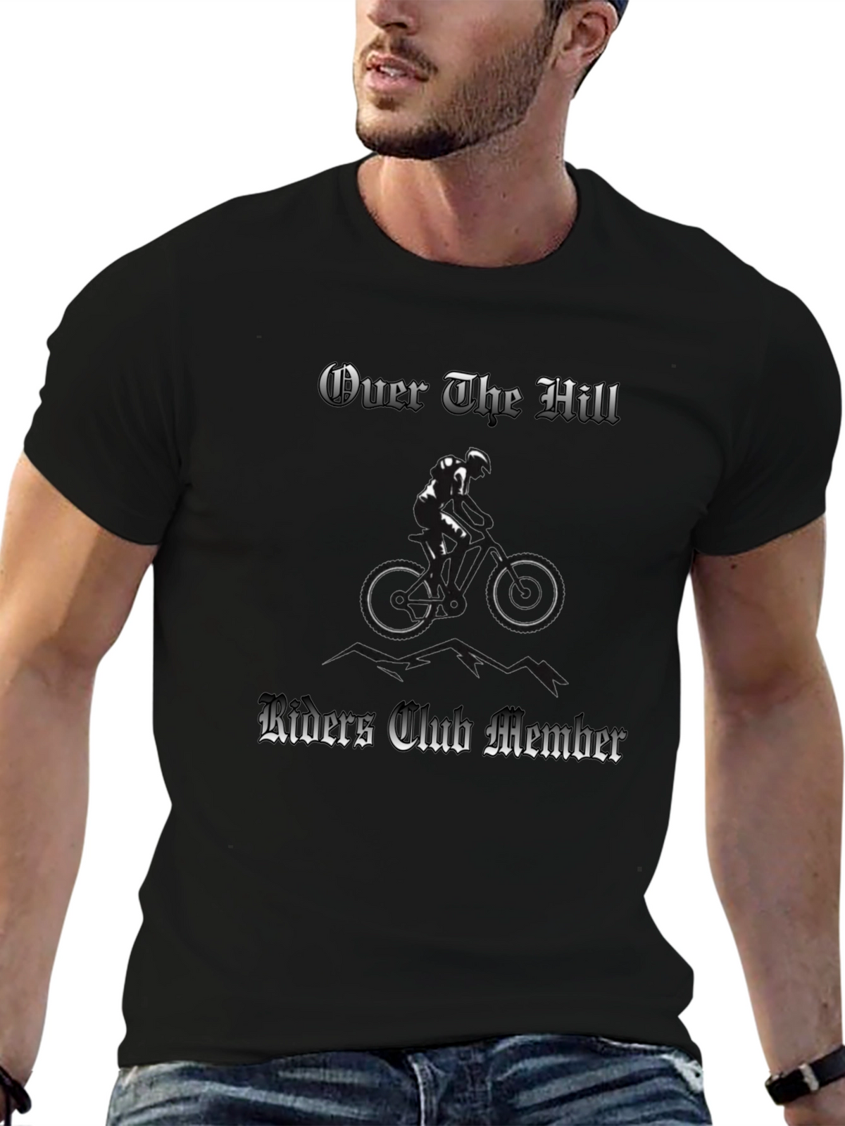Over the Hill Riders Club Member Black T-Shirt