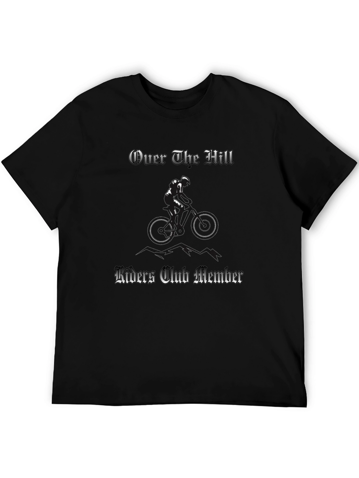 Over the Hill Riders Club Member Black T-Shirt
