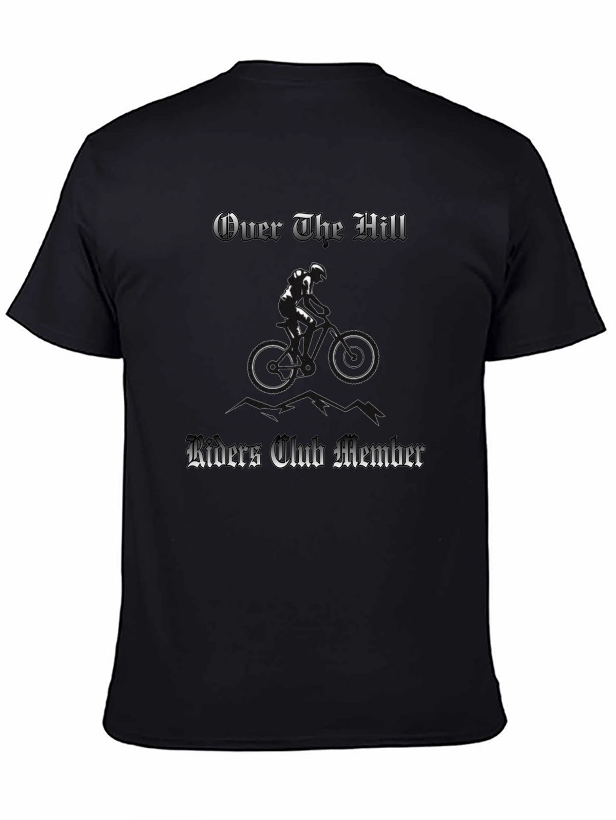 Over the Hill Riders Club Member Black T-Shirt