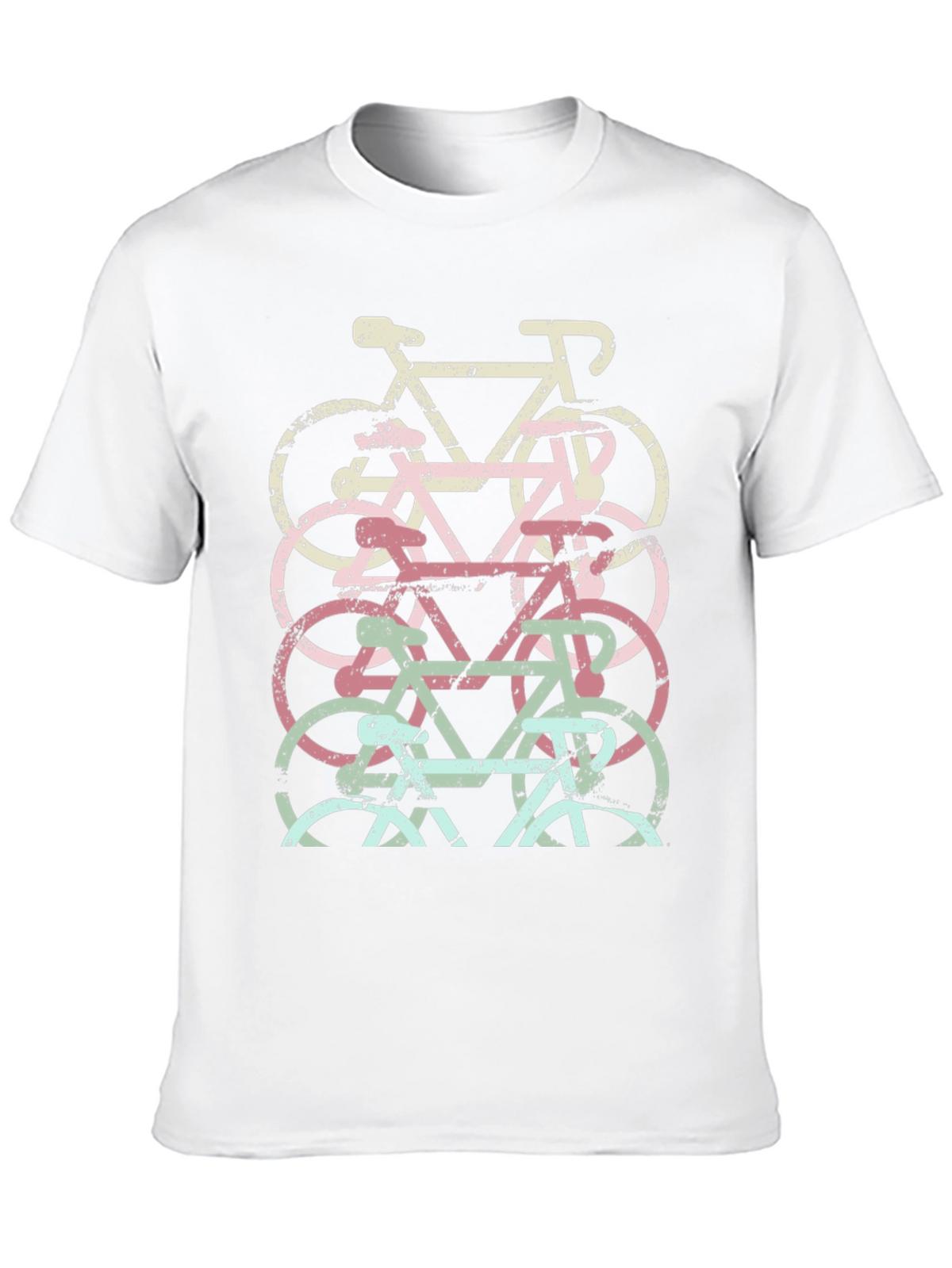 Bicycle Stack Graphic Tee - Black