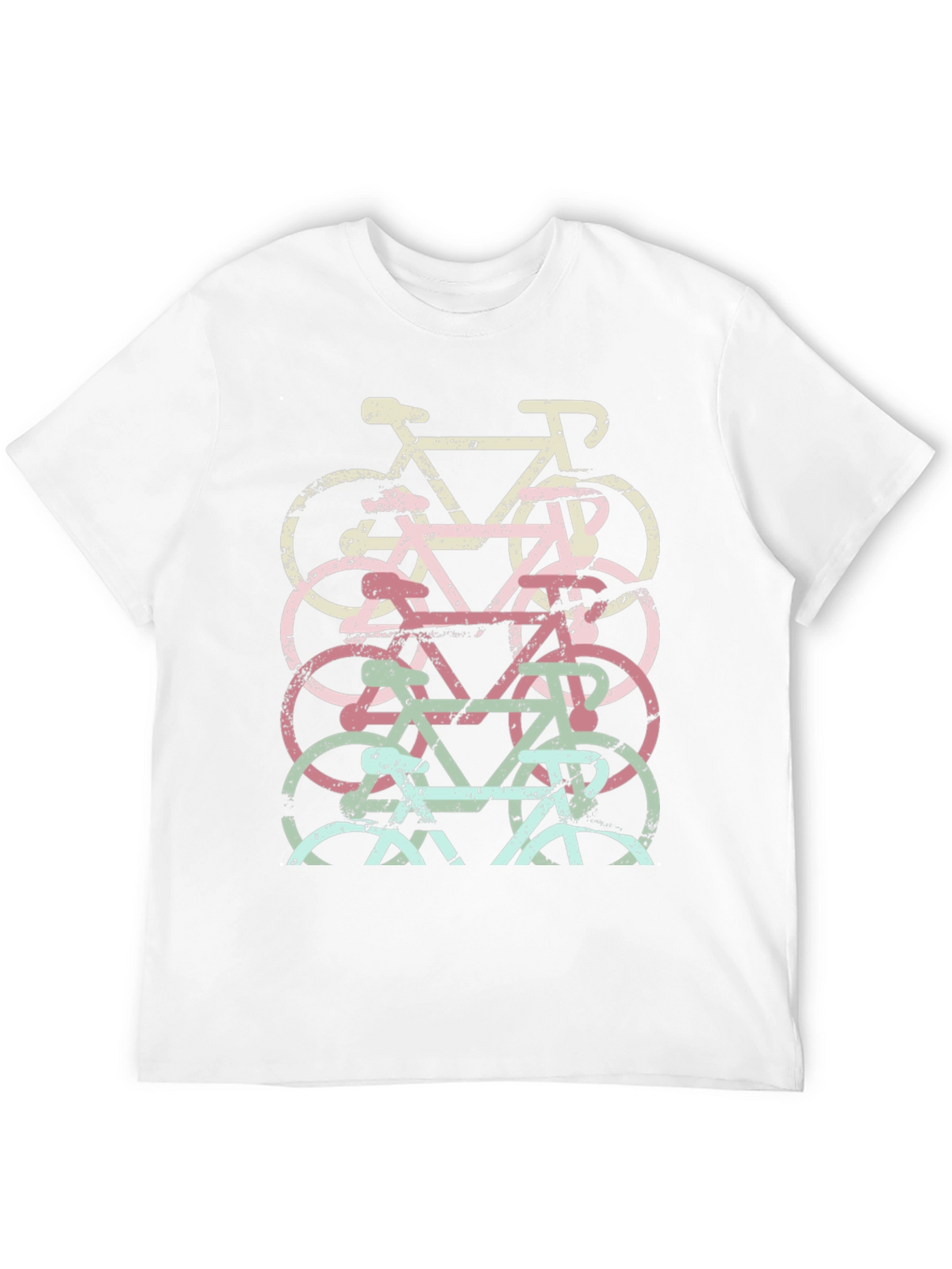 Bicycle Stack Graphic Tee - Black