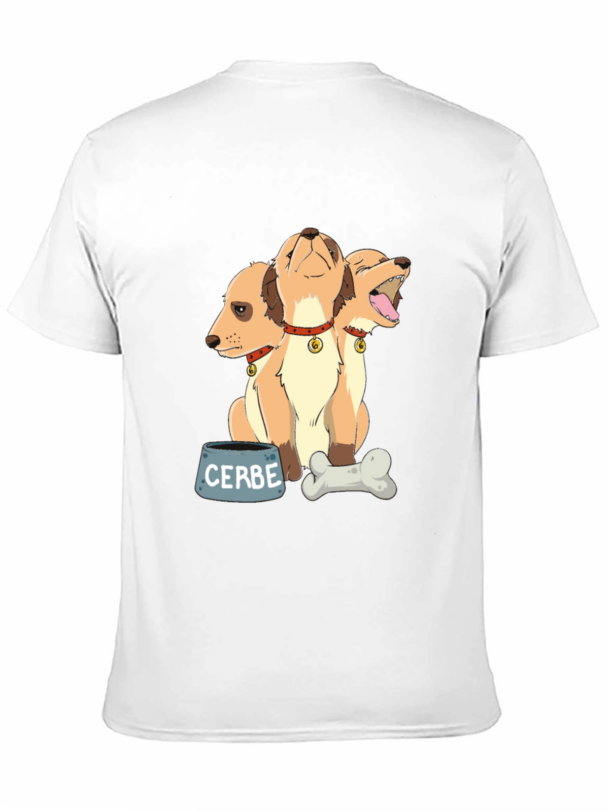 Cerberus Dog T-Shirt - Mythical 3-Headed Puppy Tee