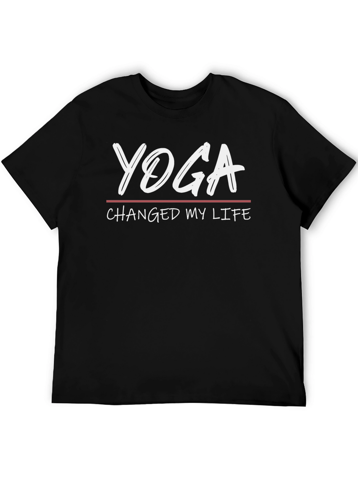 Yoga Changed My Life T-Shirt - Stylish Graphic Tee