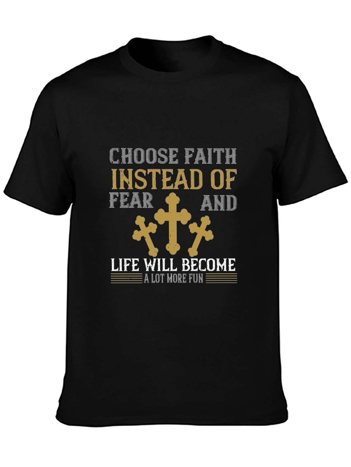Choose Faith T-Shirt - Inspirational Christian Apparel