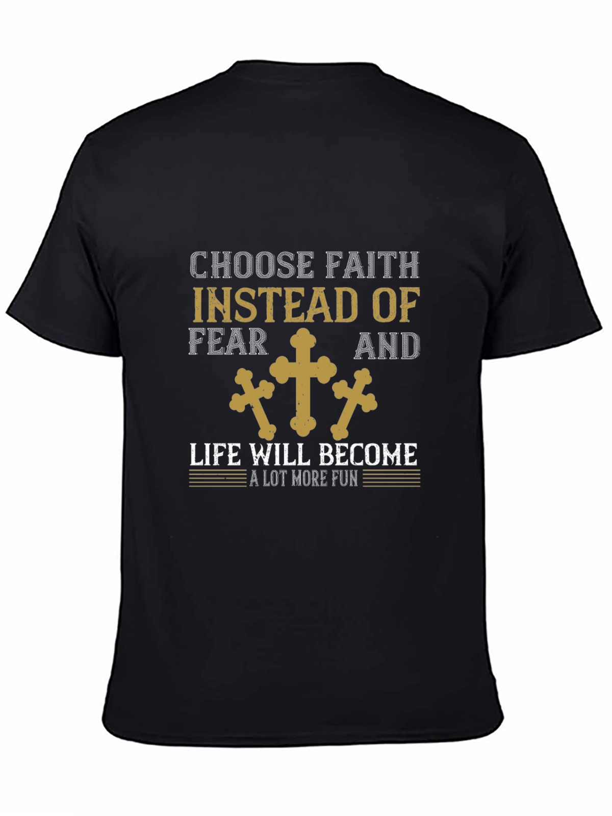 Choose Faith T-Shirt - Inspirational Christian Apparel